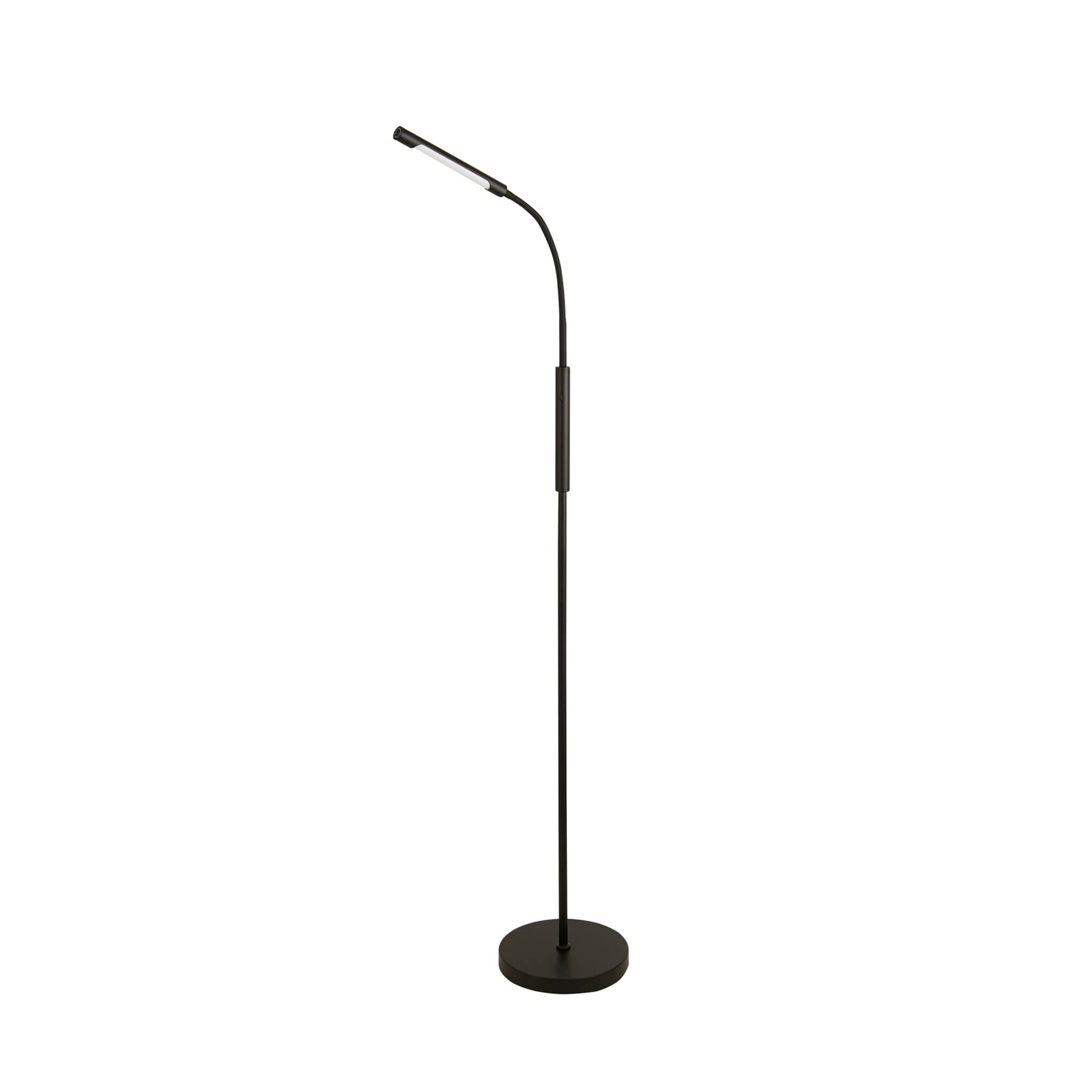 Plume Rechargeable Led Floor Lamp - Black