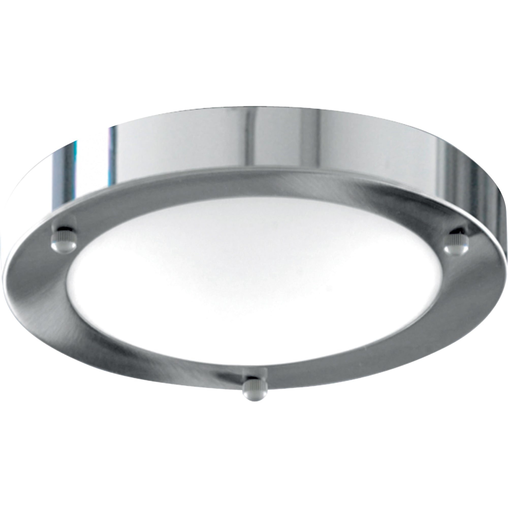 Dublin Flush - Chrome Metal & Acid Glass