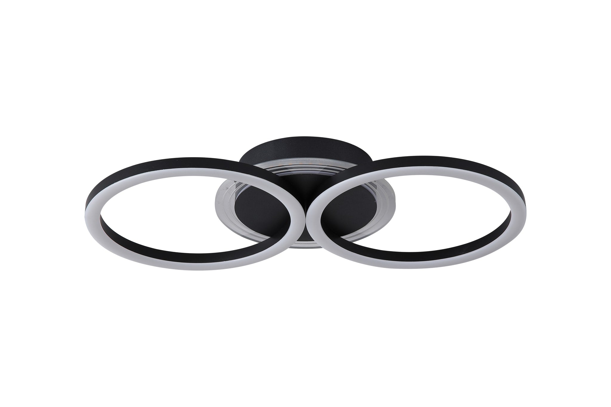 Contour LED Flush, Matt Black