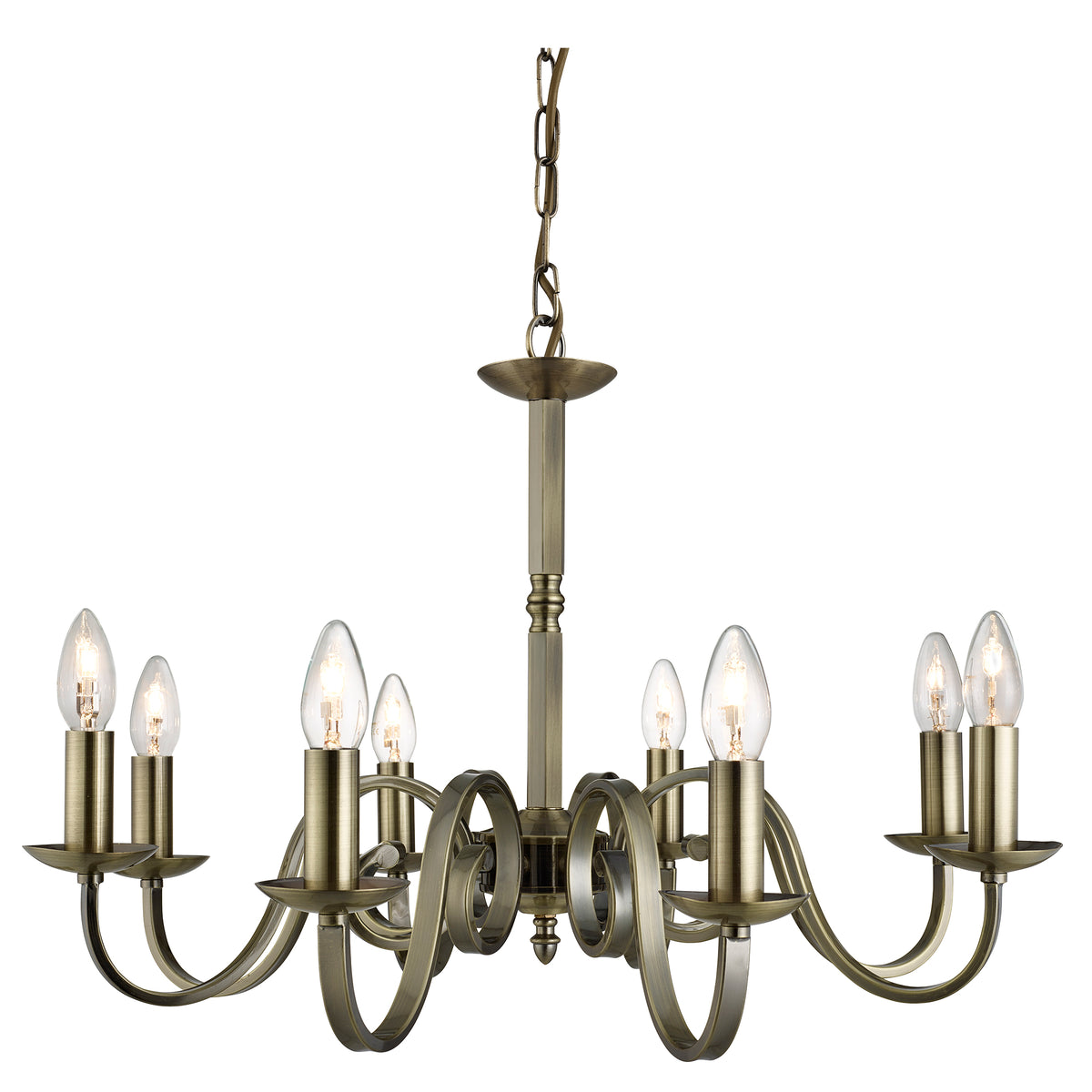 Richmond Pendant - Antique Brass Metal 8