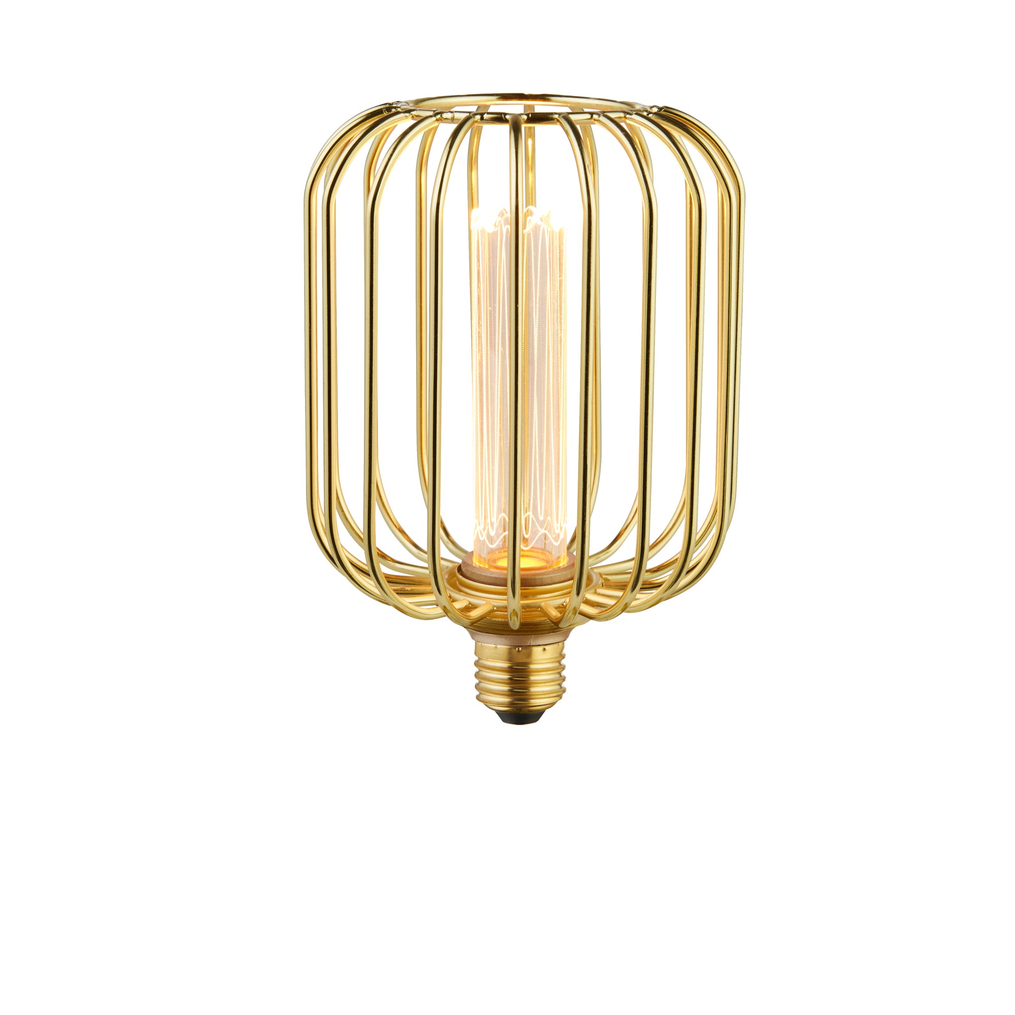 Drum Lamp Gold Metal