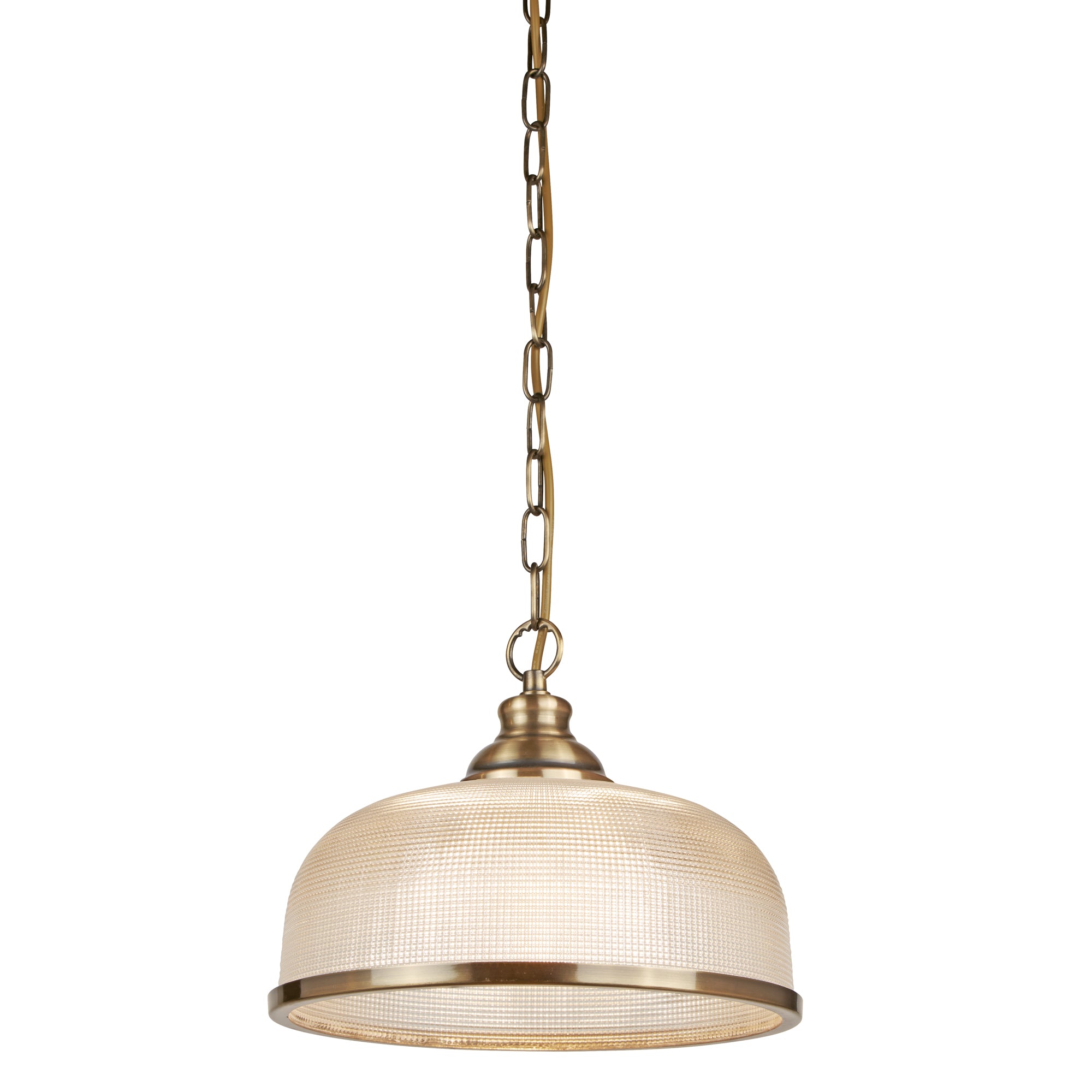 Bistro II Pendant 1 / Antique Brass