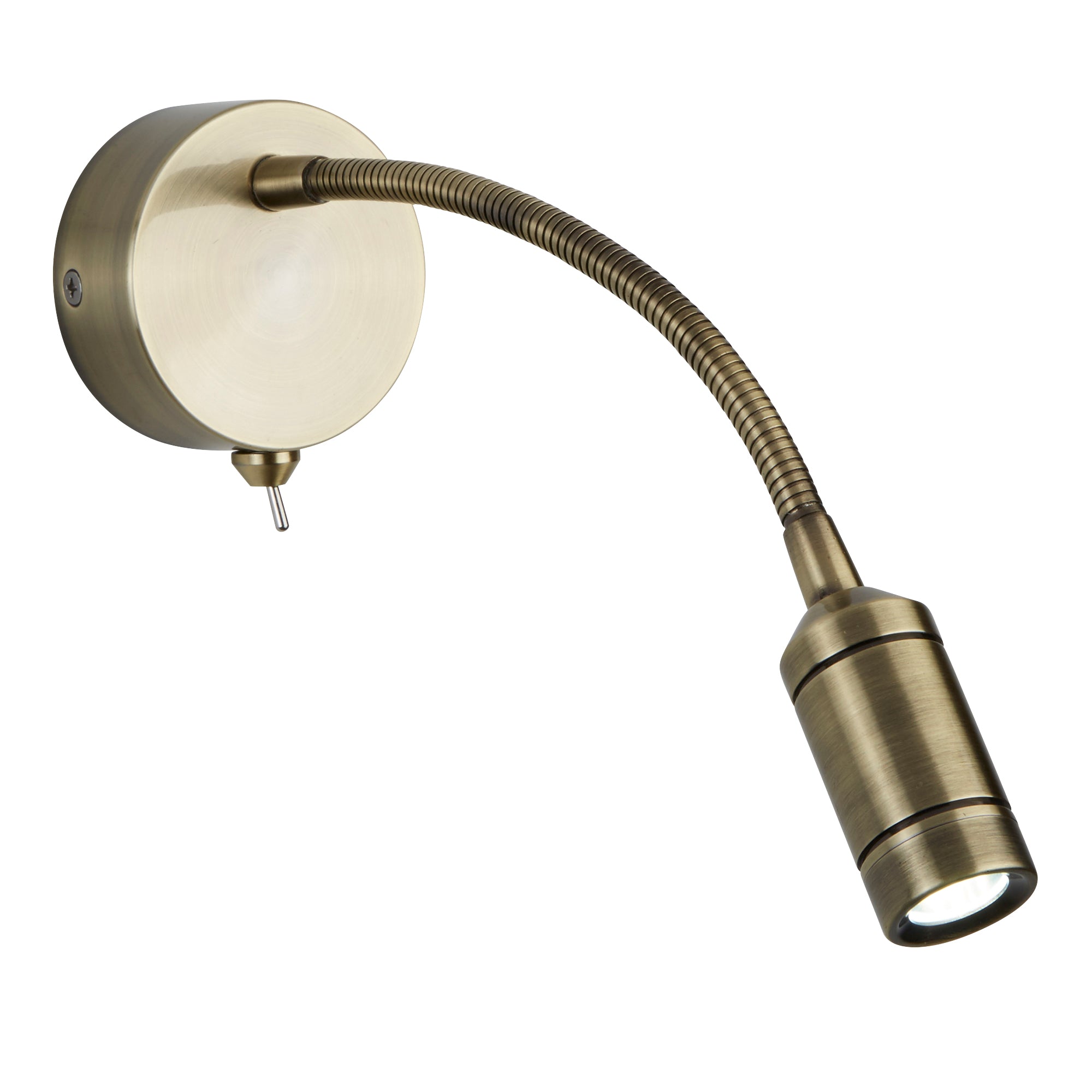 Flexy Wall Light Antique Brass