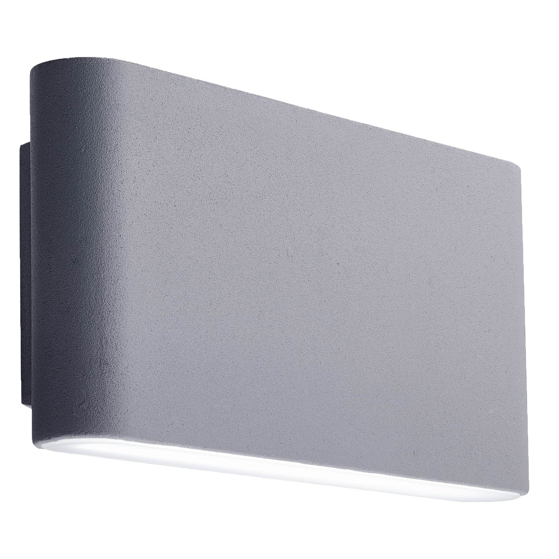 Maples LED Outdoor Wall Light - Grey & Frosted Diffuser,IP44