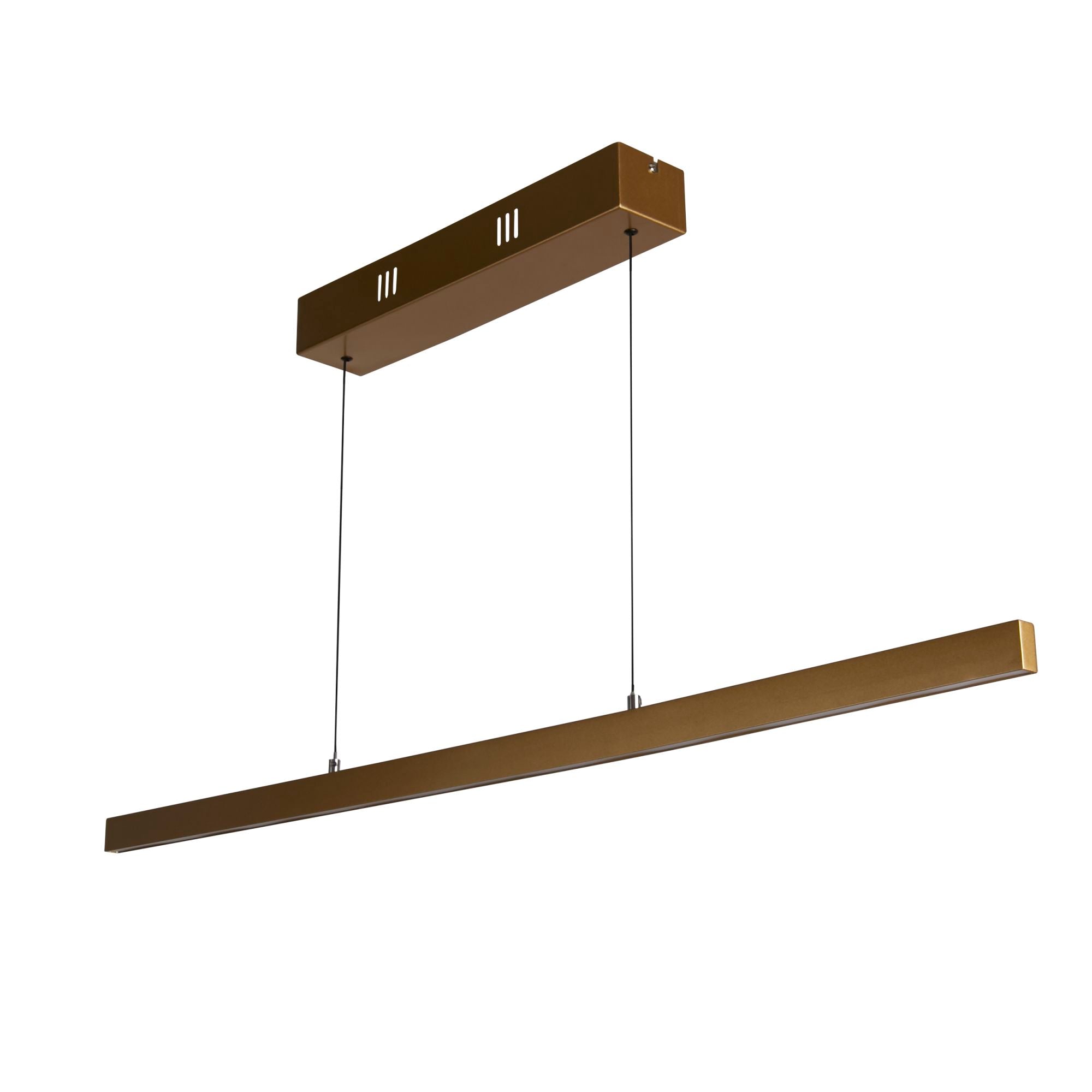 Kelly Gesture Control Pendant - Gold Metal & Opal Glass