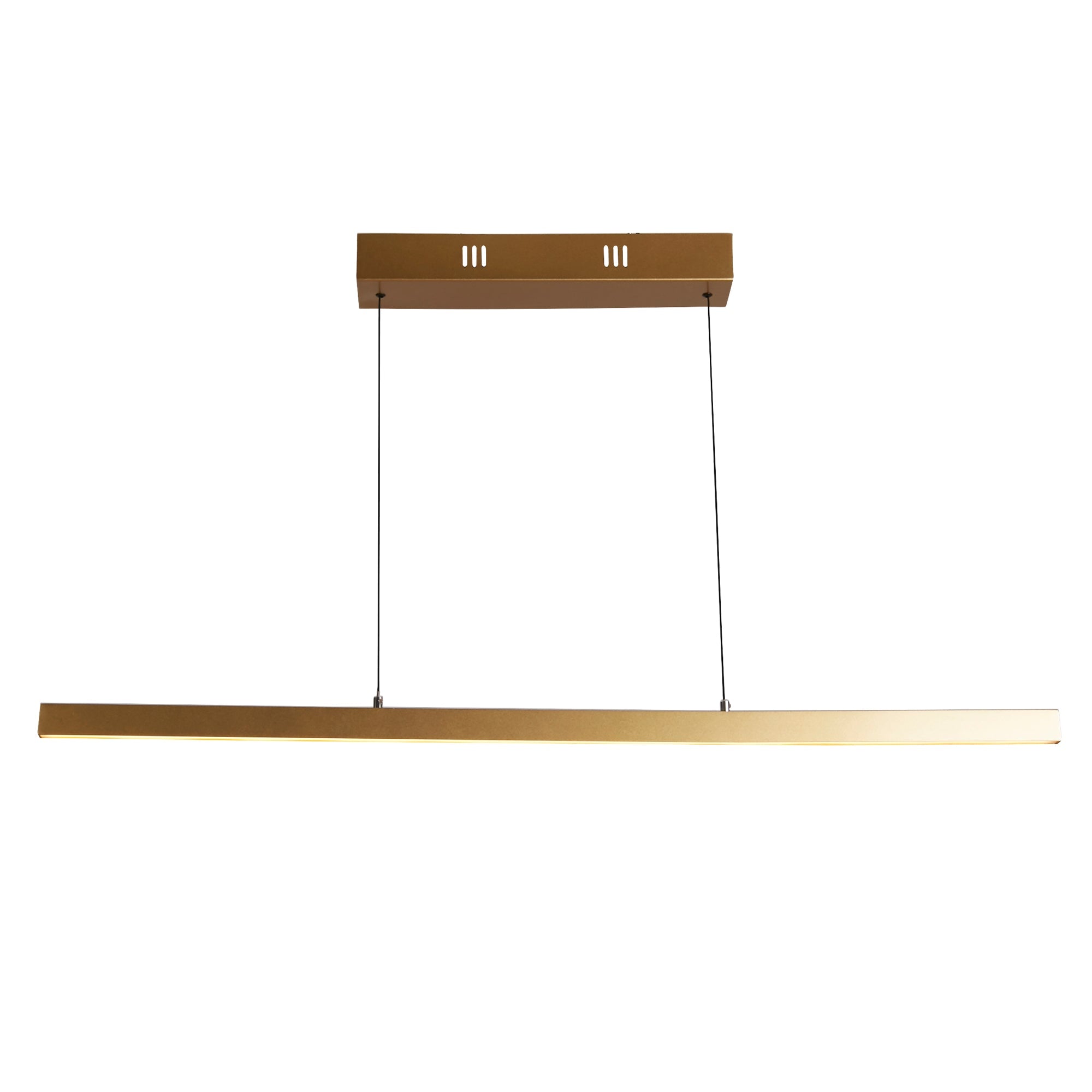 Layla Gesture Control Pendant - Gold Metal & Opal Glass