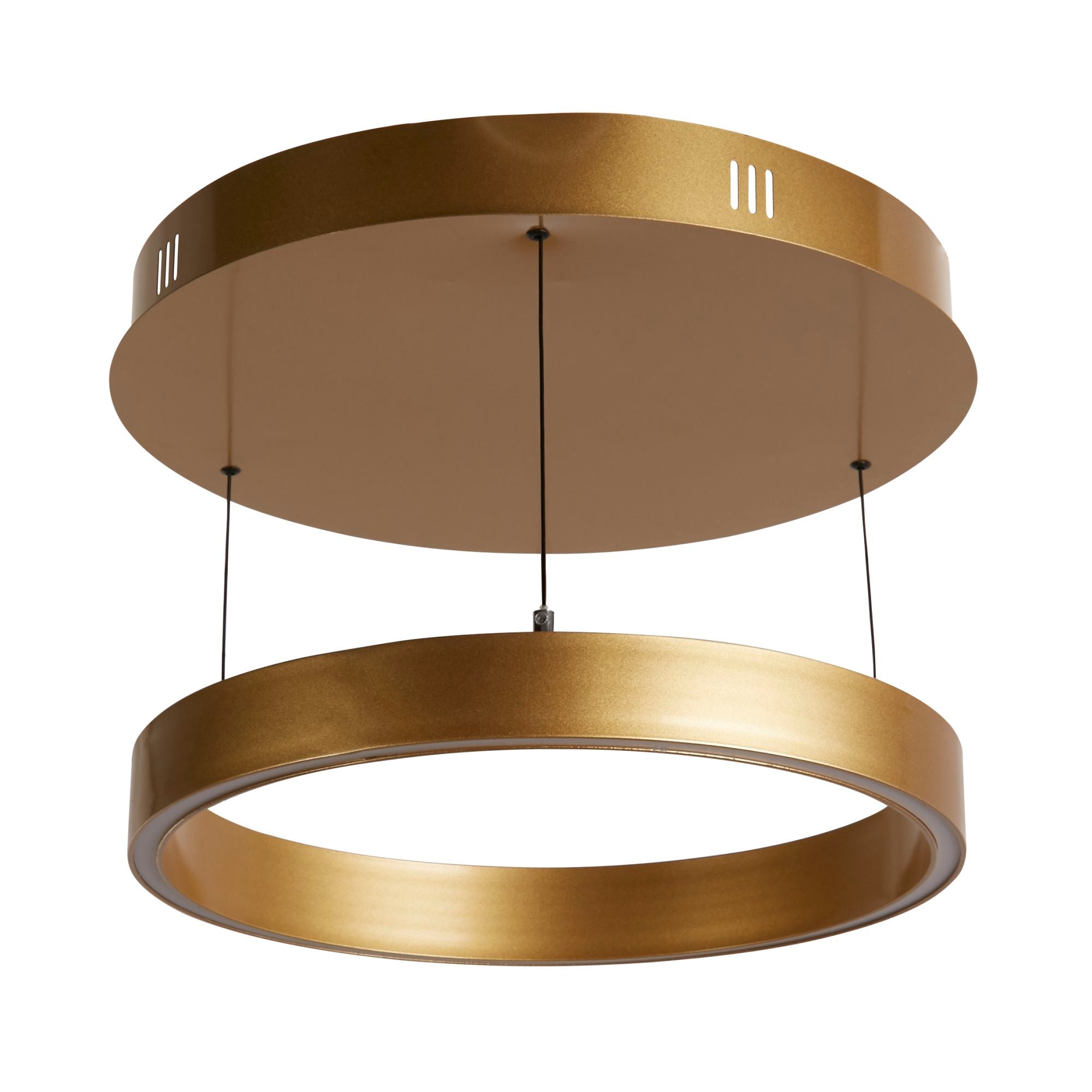 Layla Gesture Control Pendant - Metal & Opal Acrylic Gold