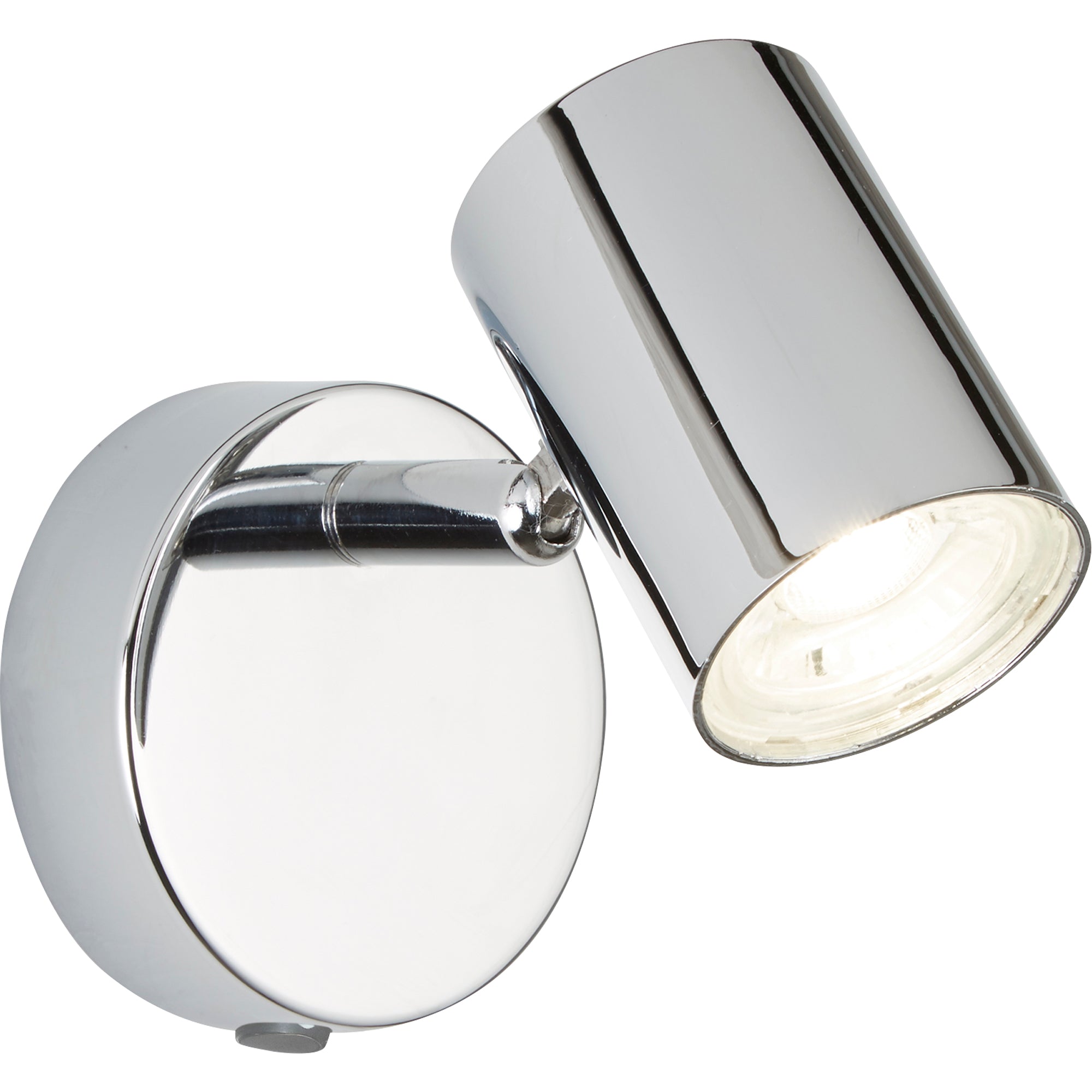 Rollo Spotlight Wall Light - Metal Chrome