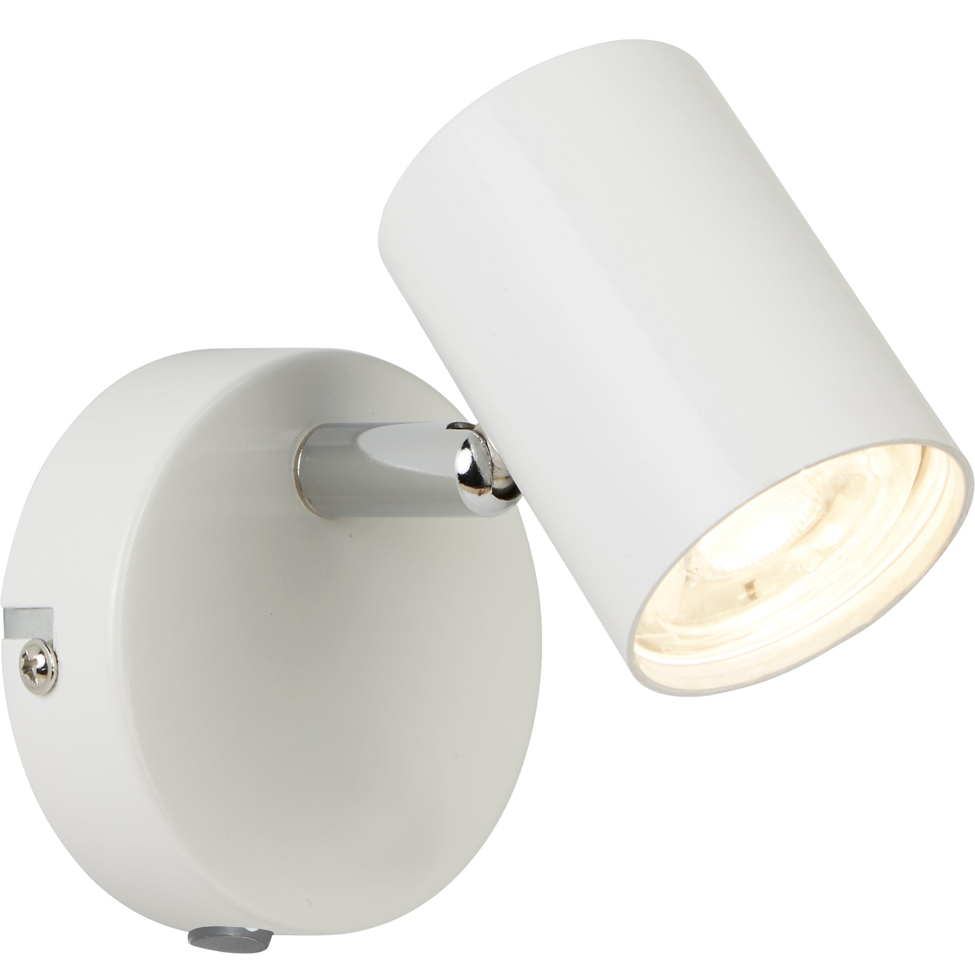 Rollo Spotlight Wall Light - Metal White