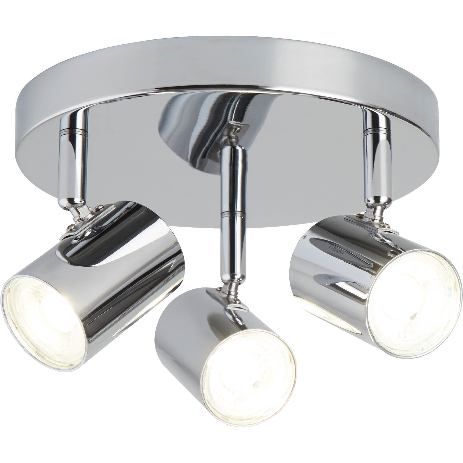 Rollo Round Spotlight - Metal Chrome
