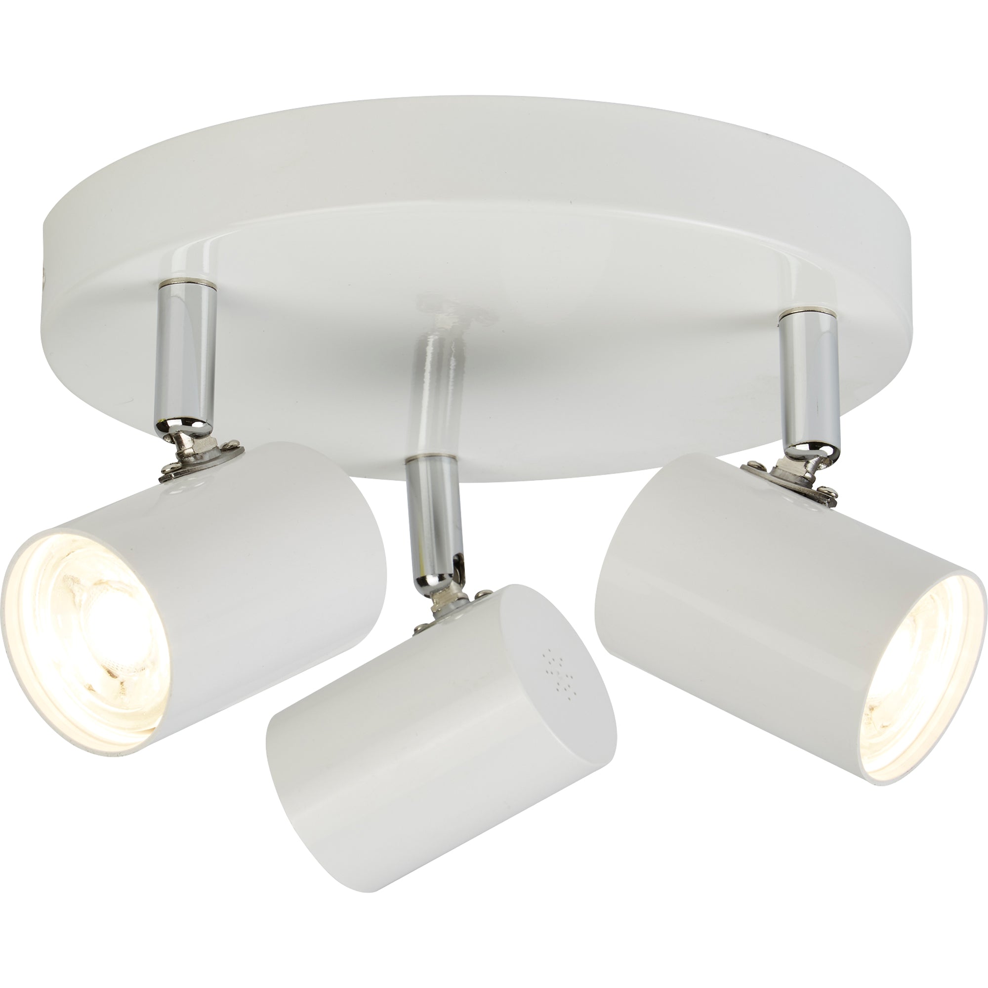 Rollo Round Spotlight - Metal White