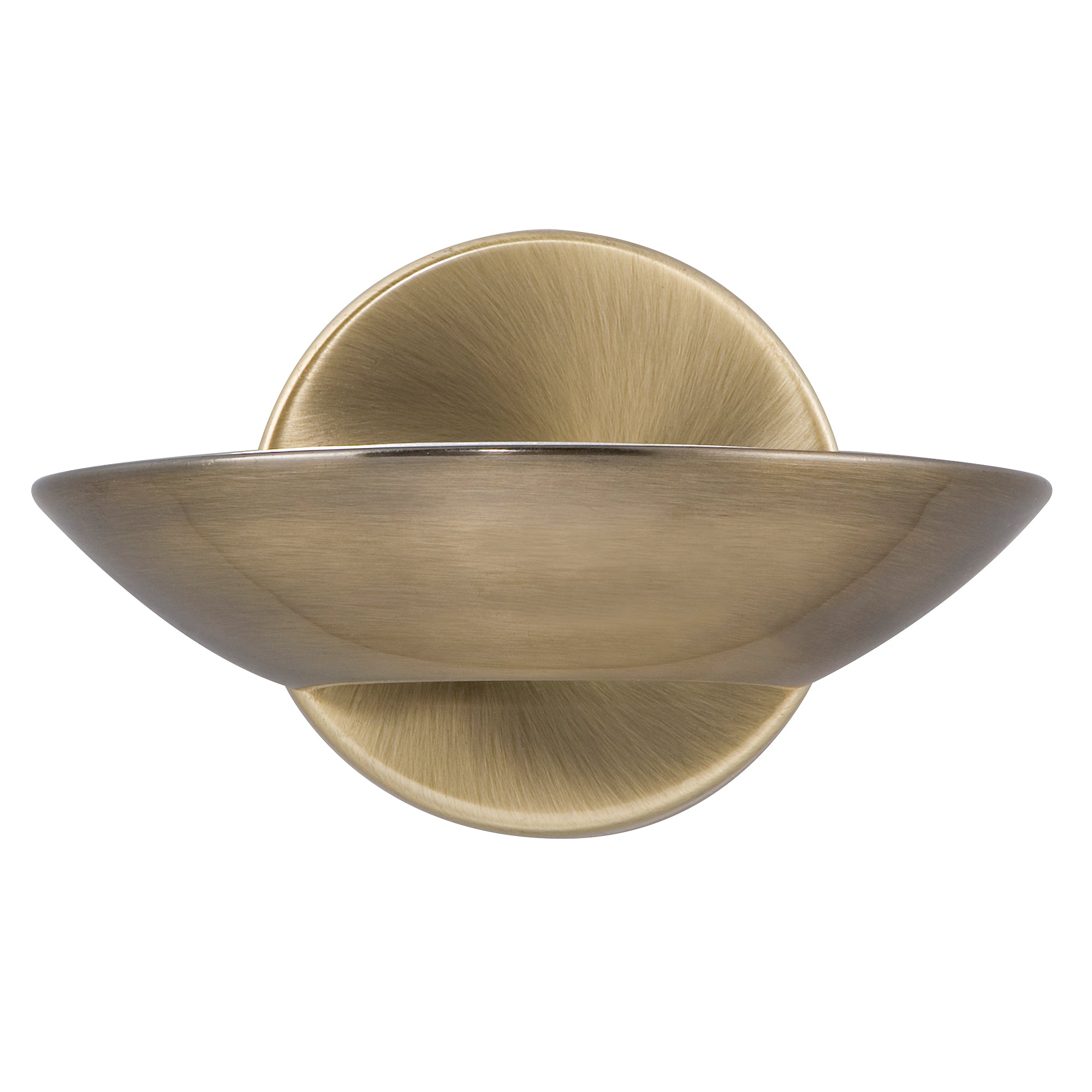 Sardina Uplight Wall Light - Metal Antique Brass
