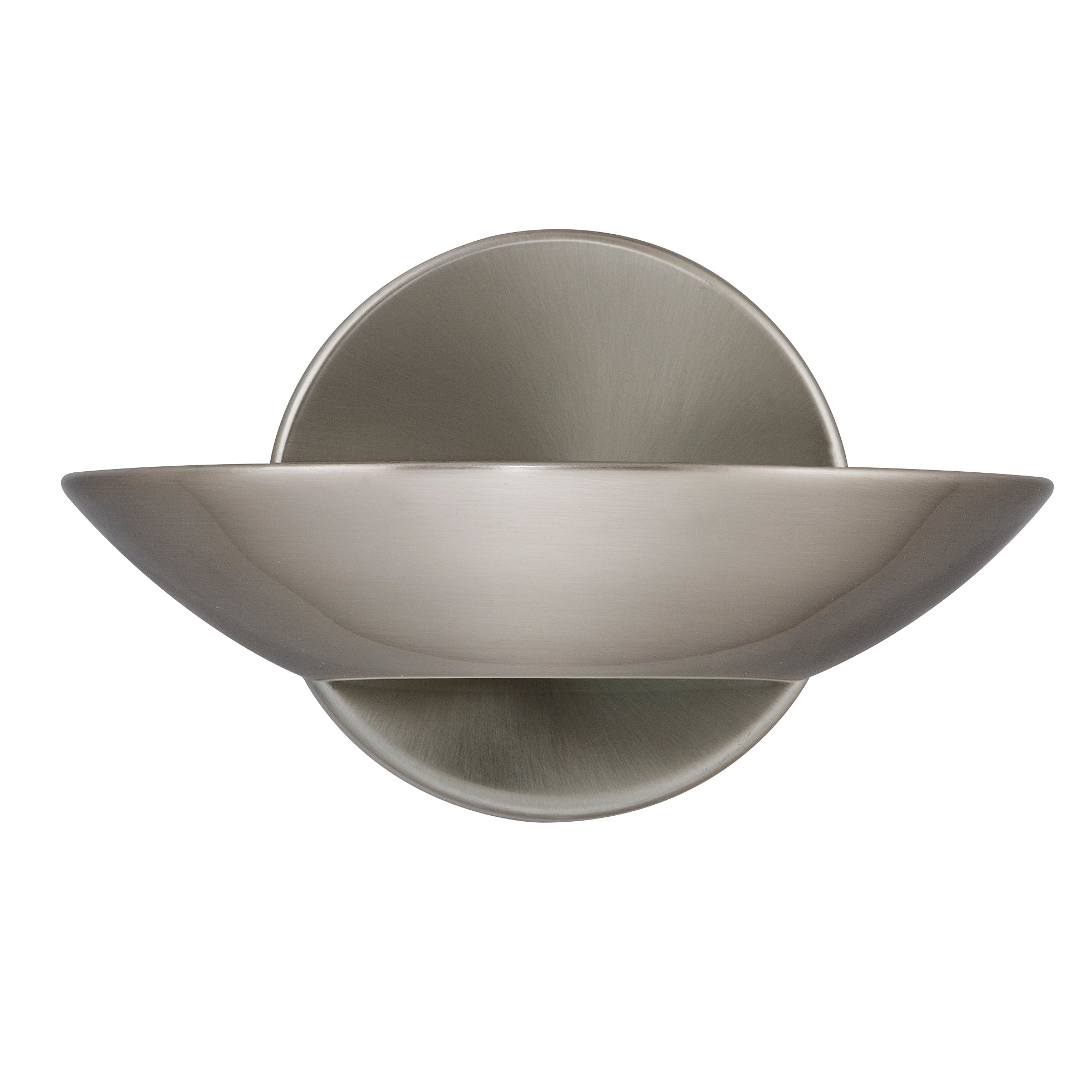Sardina Uplight Wall Light - Metal Satin Silver