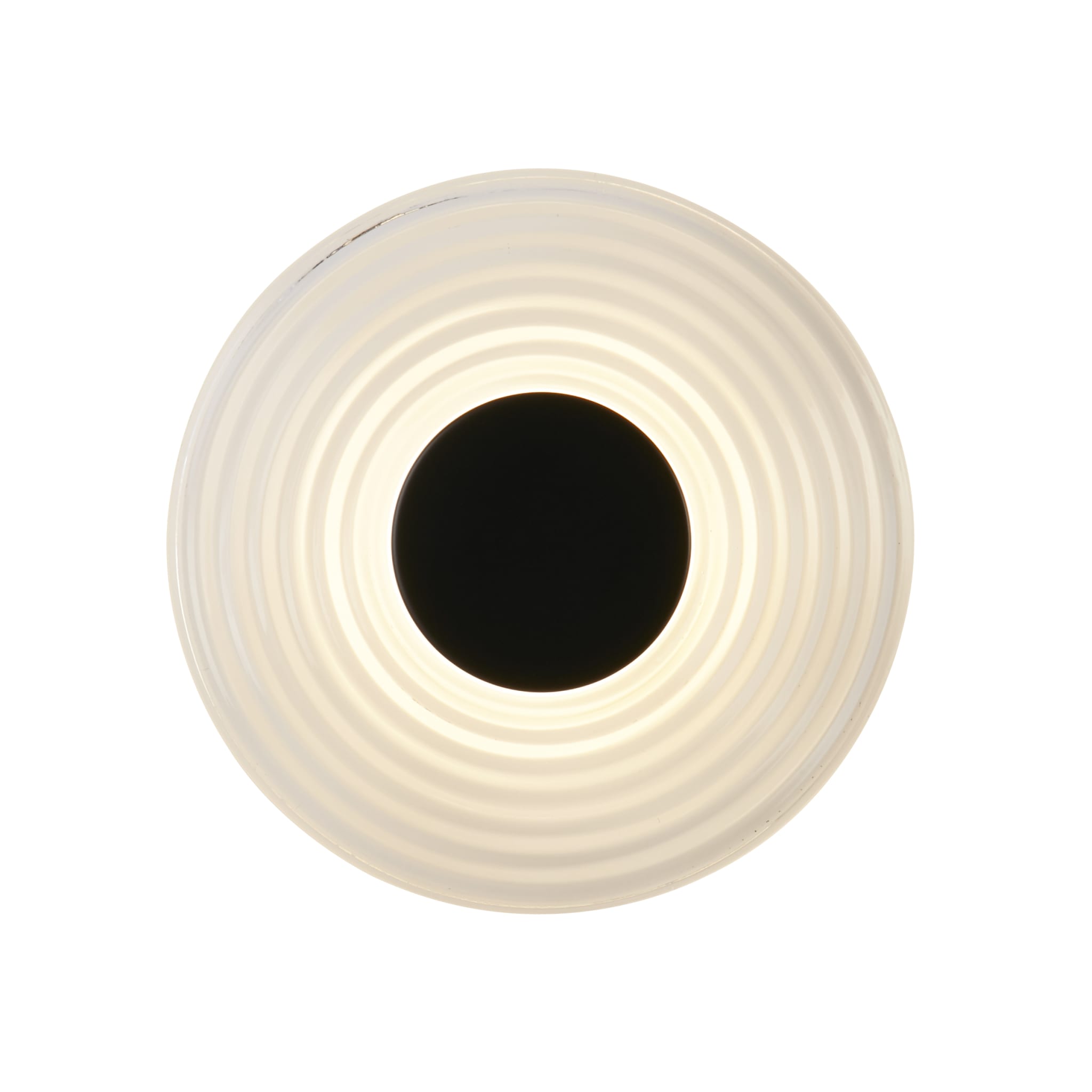 Cleo LED Wall Light, Matt Black Metal with Clear Glass