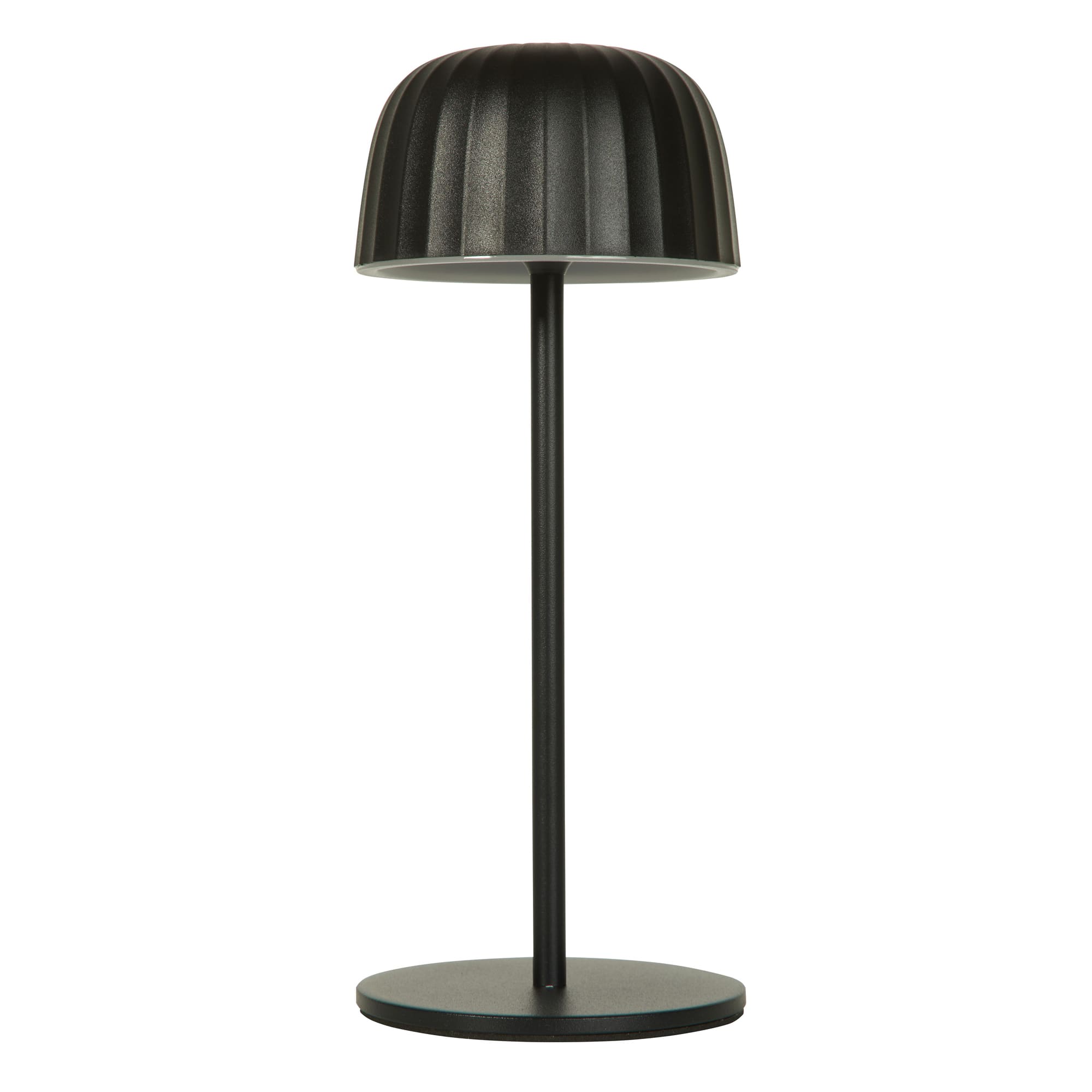 Ezra Outdoor Rechargeable Table Lamp, Black
