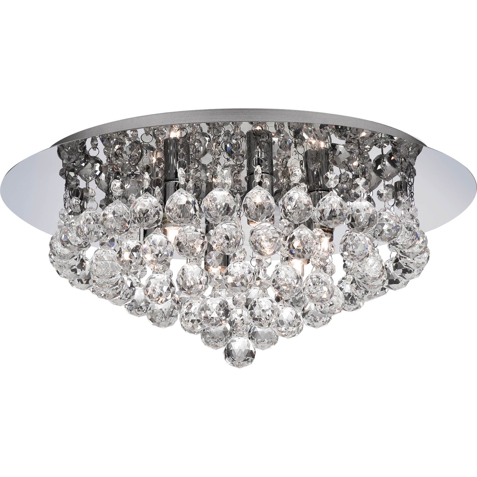 Hanna Flush Ceiling Light 4/6/8 Lt 6