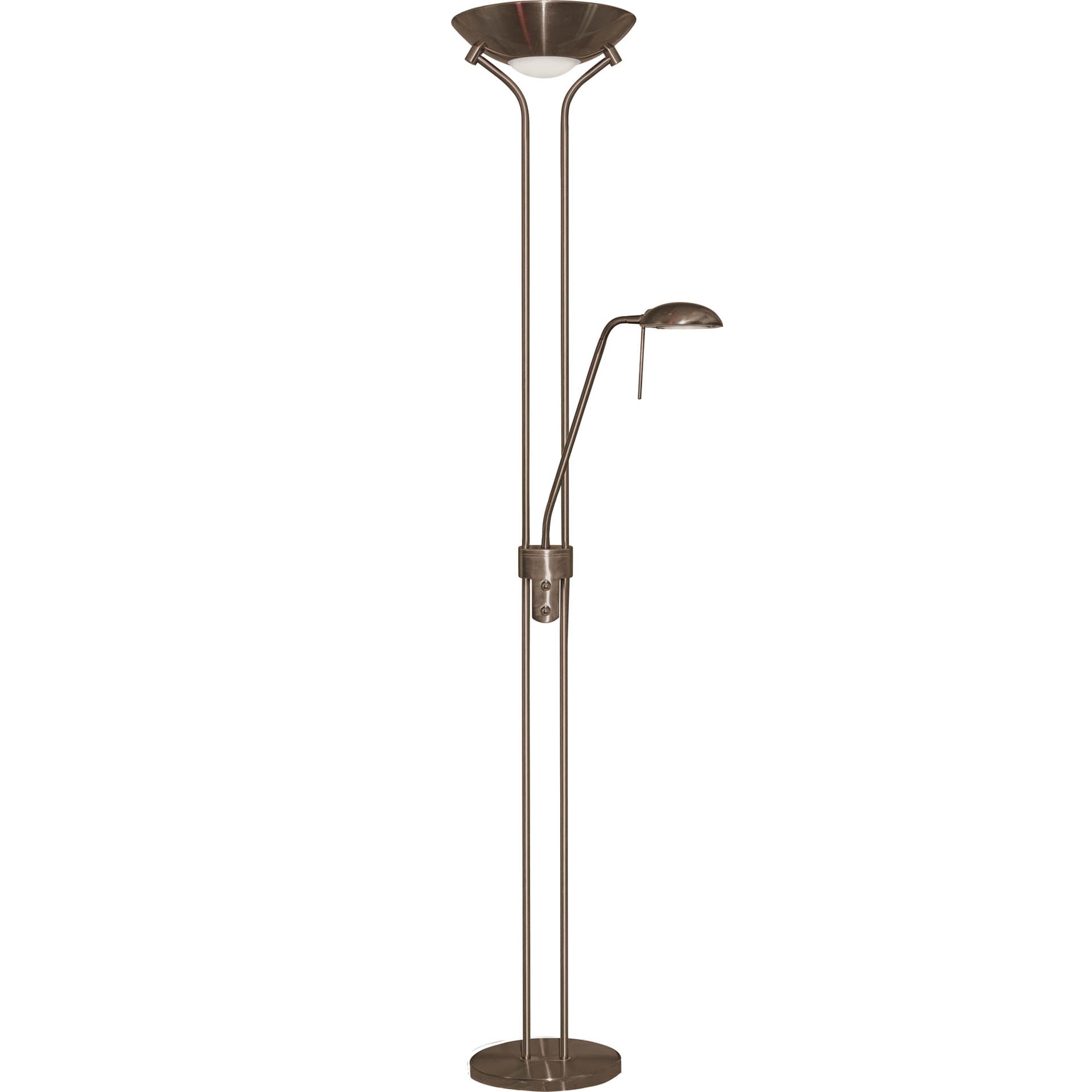 Mother & Child Floor Lamp Antique Brass