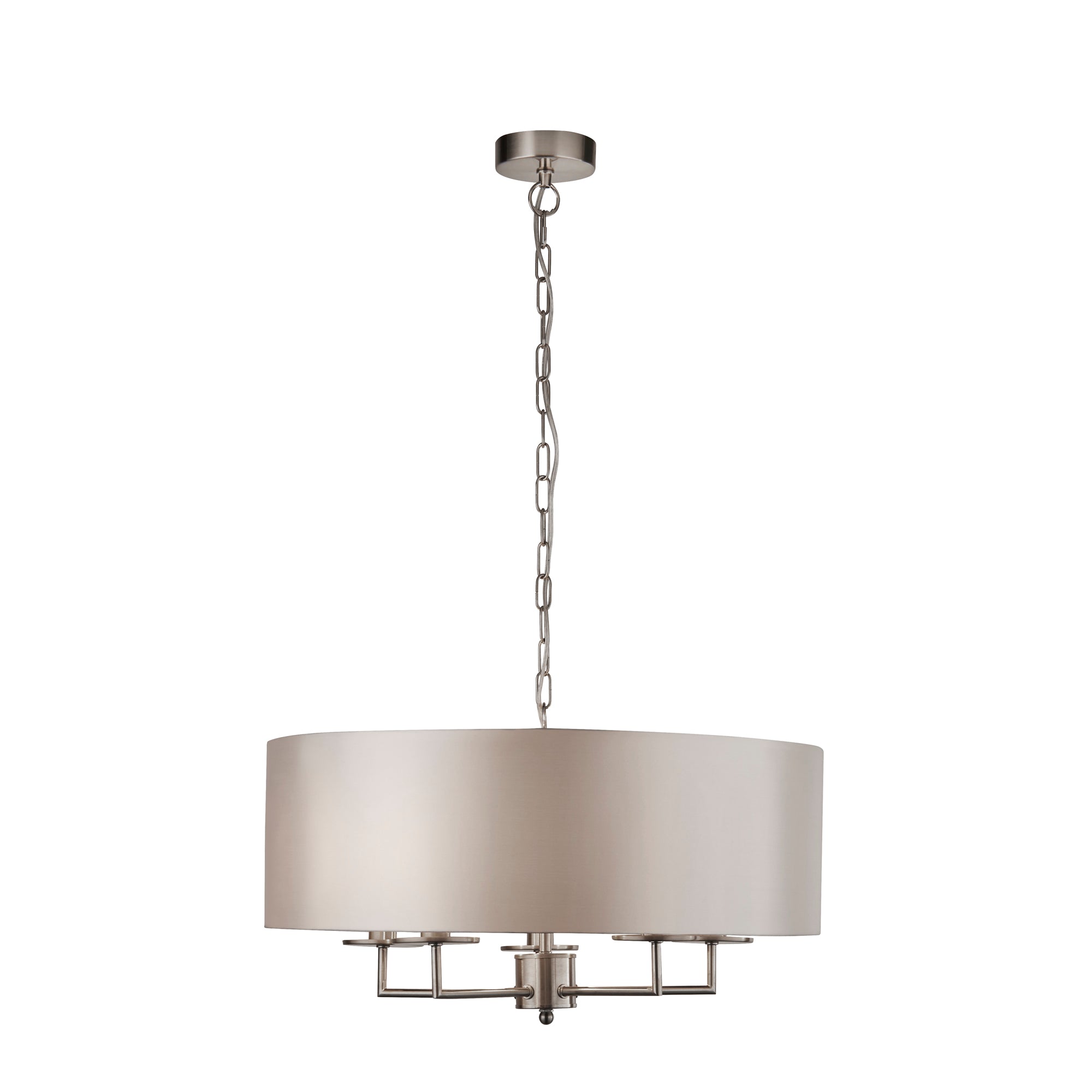 Knightsbridge Pendant Satin Silver