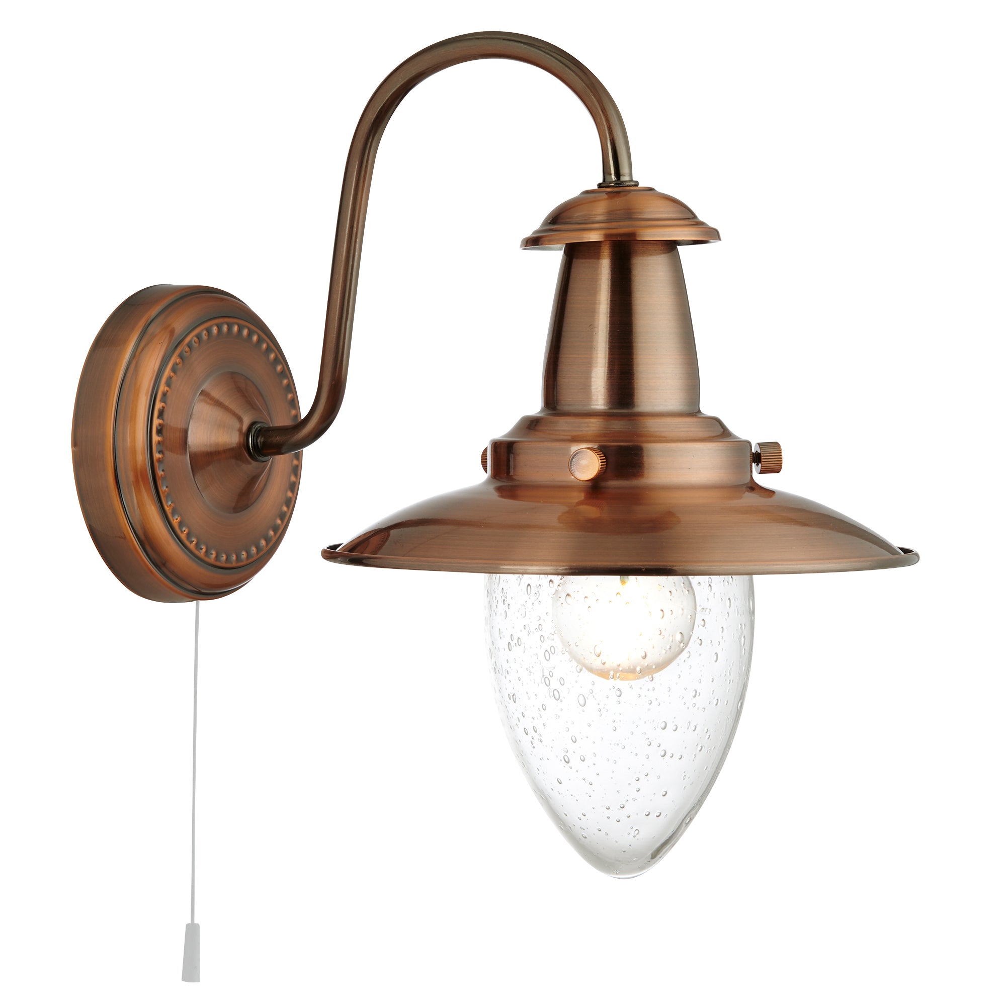 Fisherman II Wall Light Copper Metal