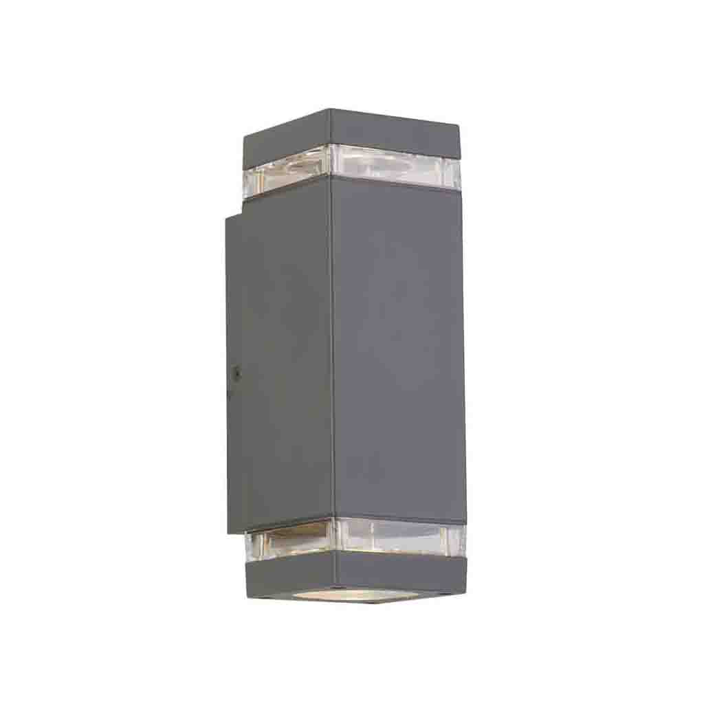 HOUSTON OUTDOOR WALL LIGHT GREY