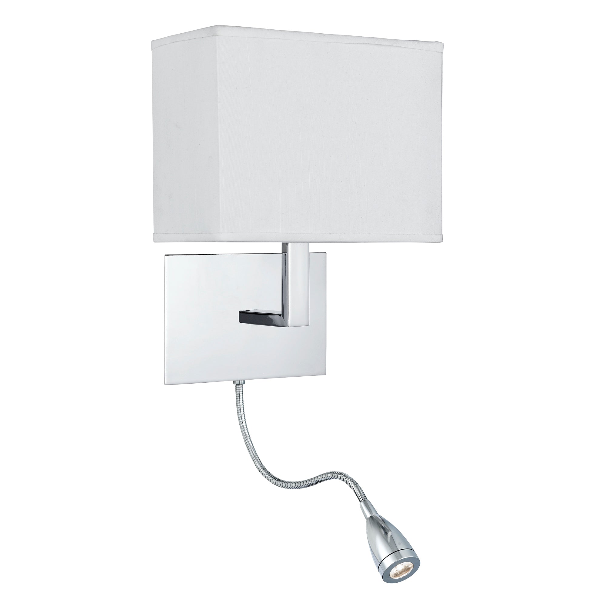Hotel Wall Light II Light Chrome