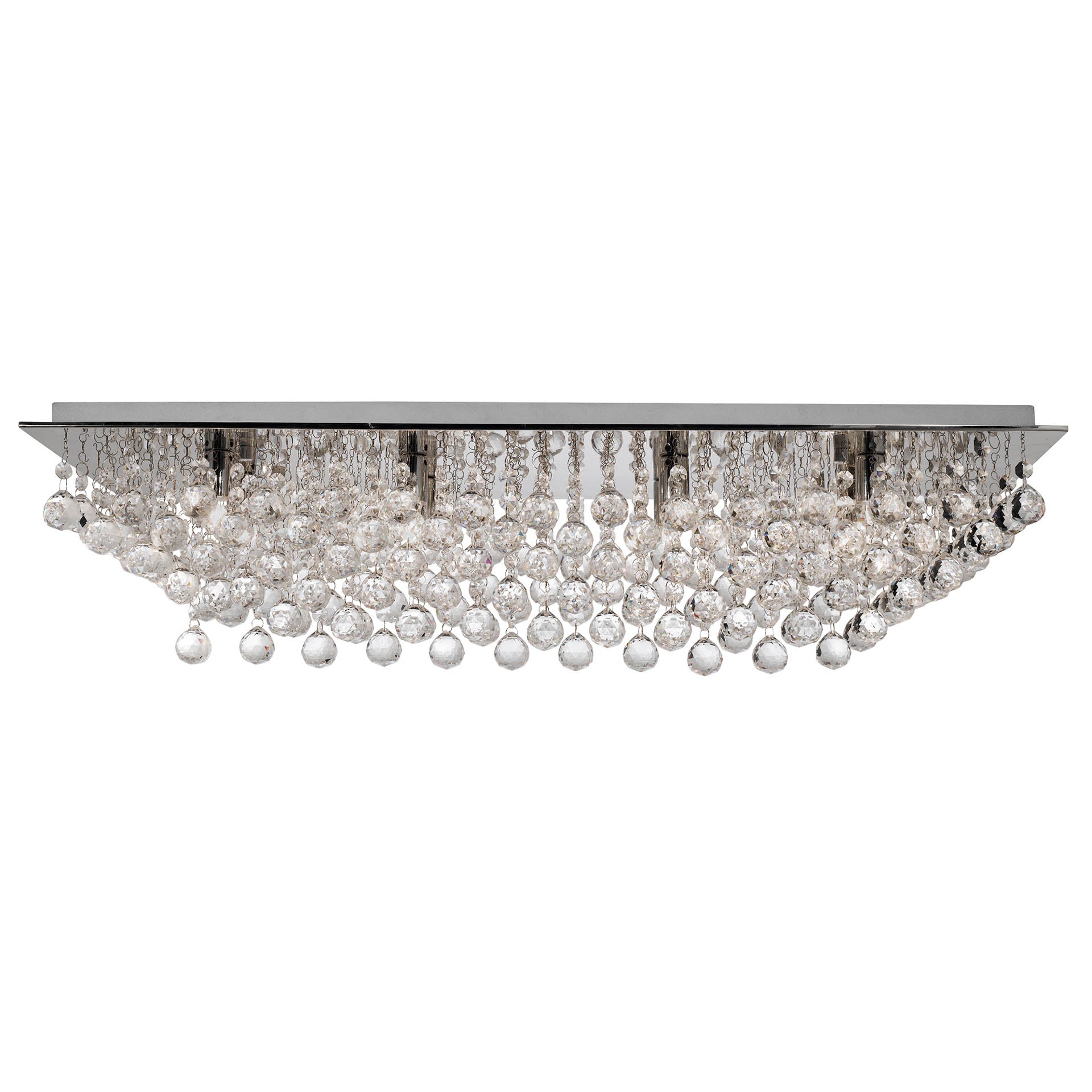 Hanna Flush Ceiling Light 4/6/8 Lt 8
