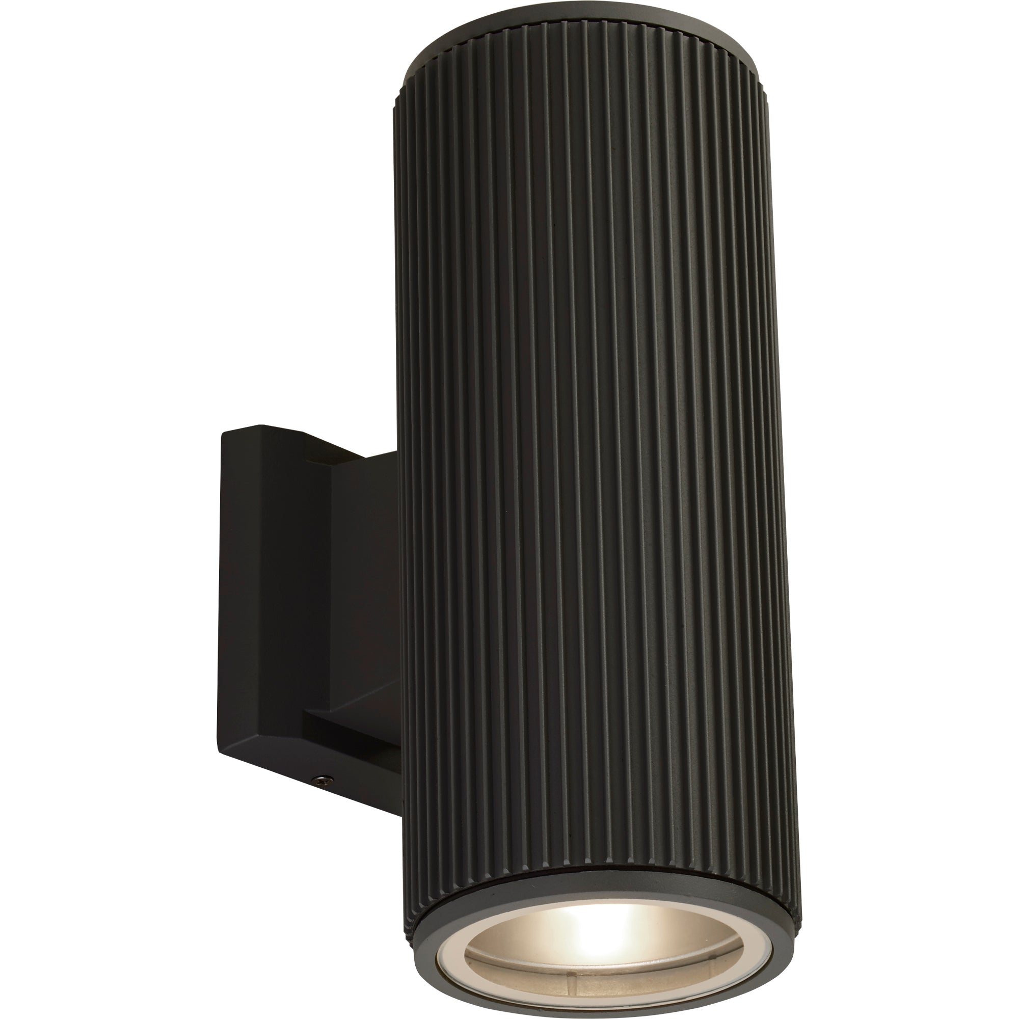 Hamburg Outdoor Wall Light - Black Metal & Glass 2