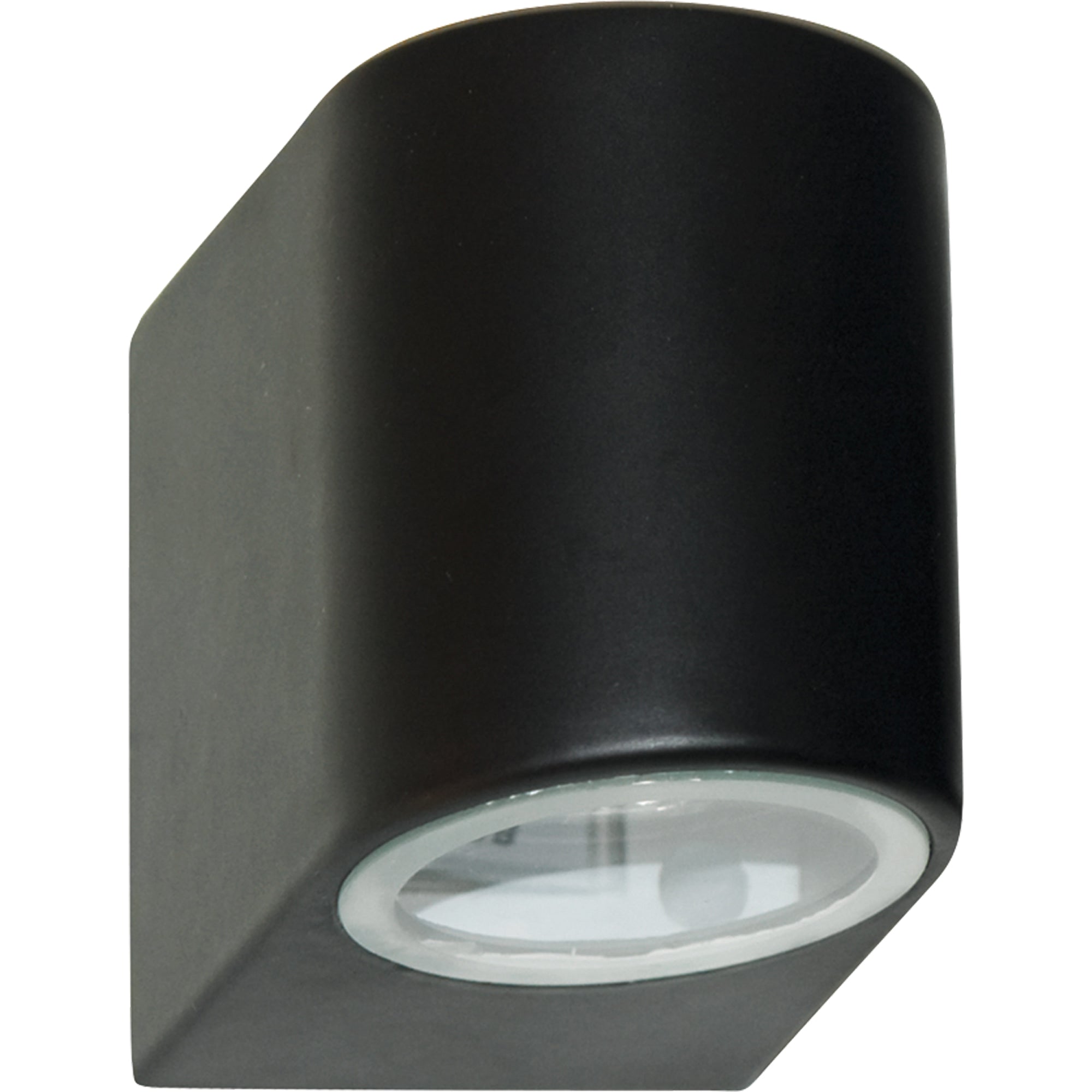 Eiffel Outdoor Wall Light - Clear & Frosted Black / 1