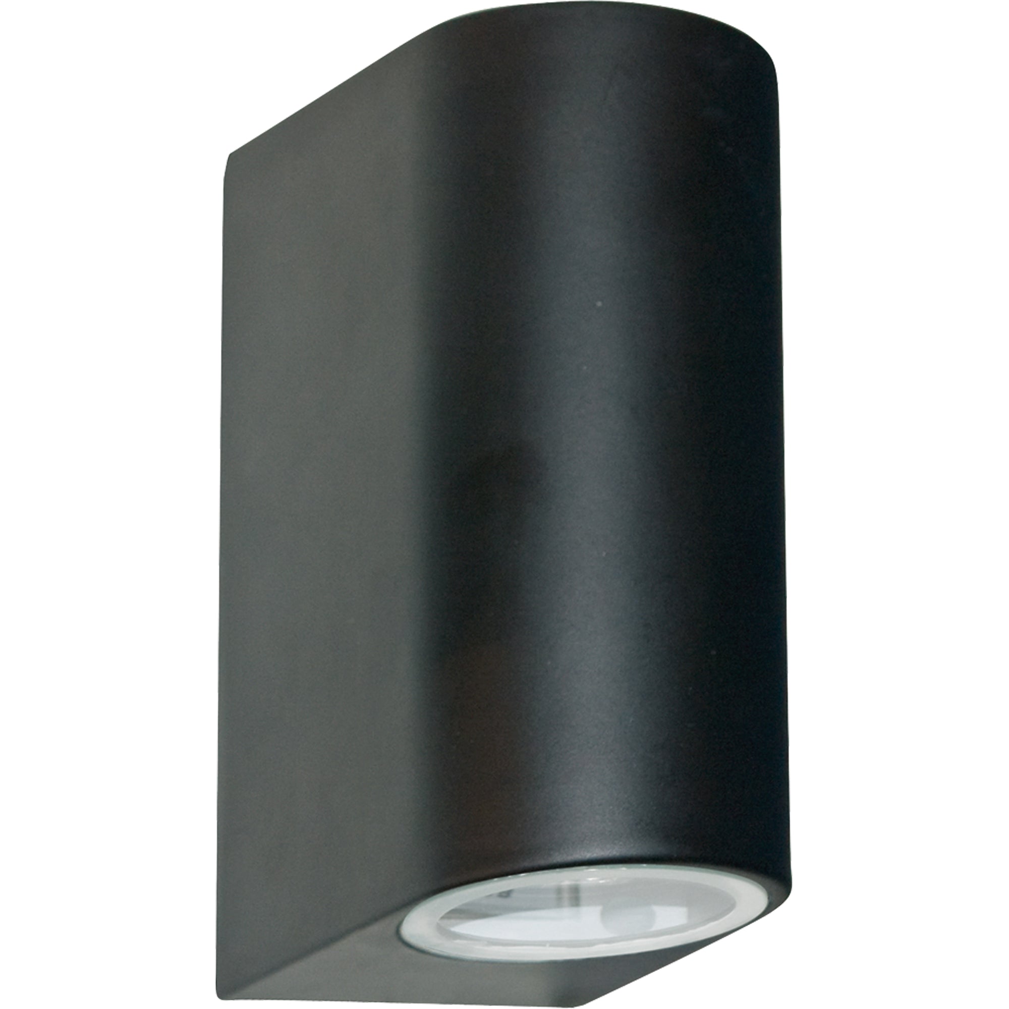 Eiffel Outdoor Wall Light - Clear & Frosted Black / 2