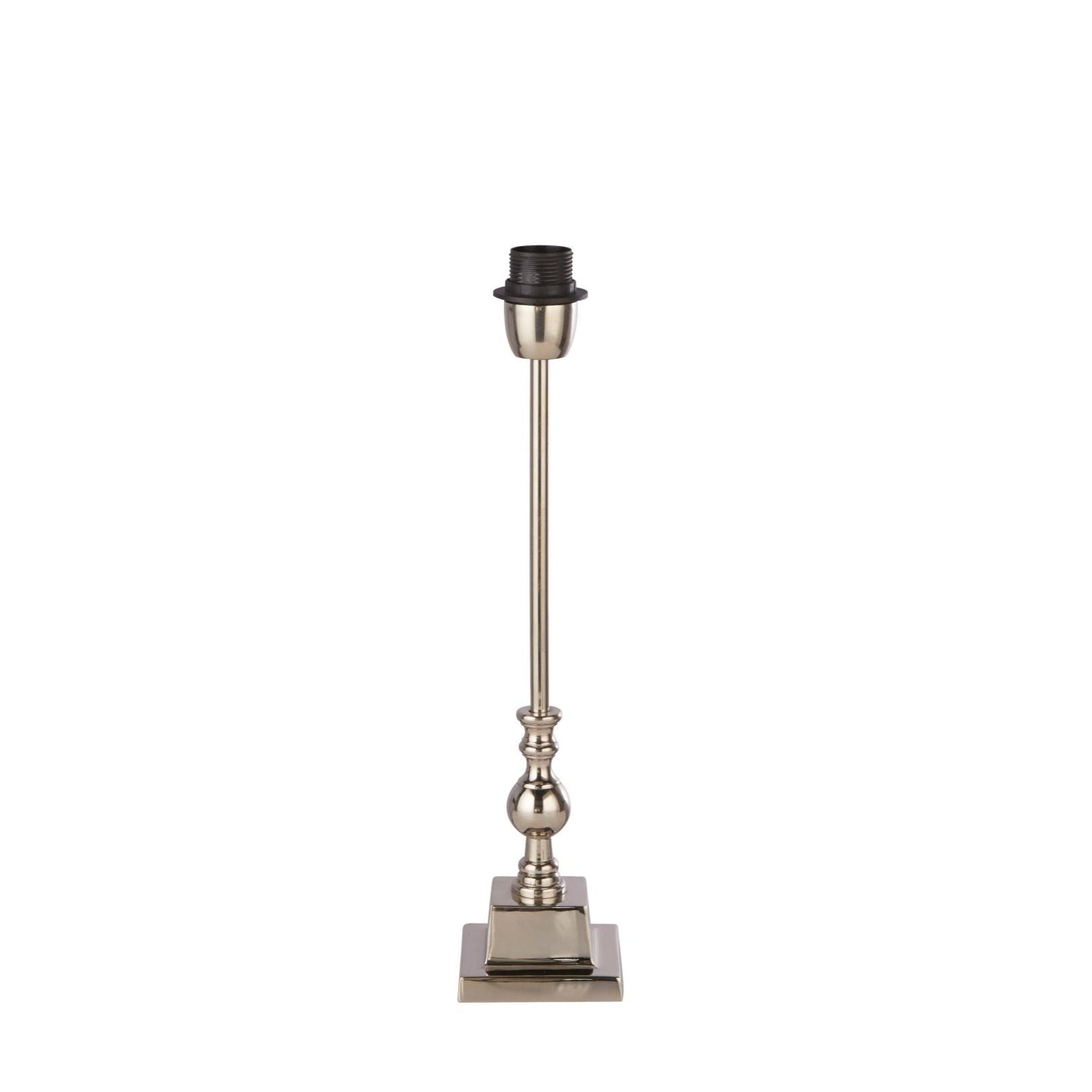 Base Only - Whitby Table Lamp - Chrome Metal Chrome