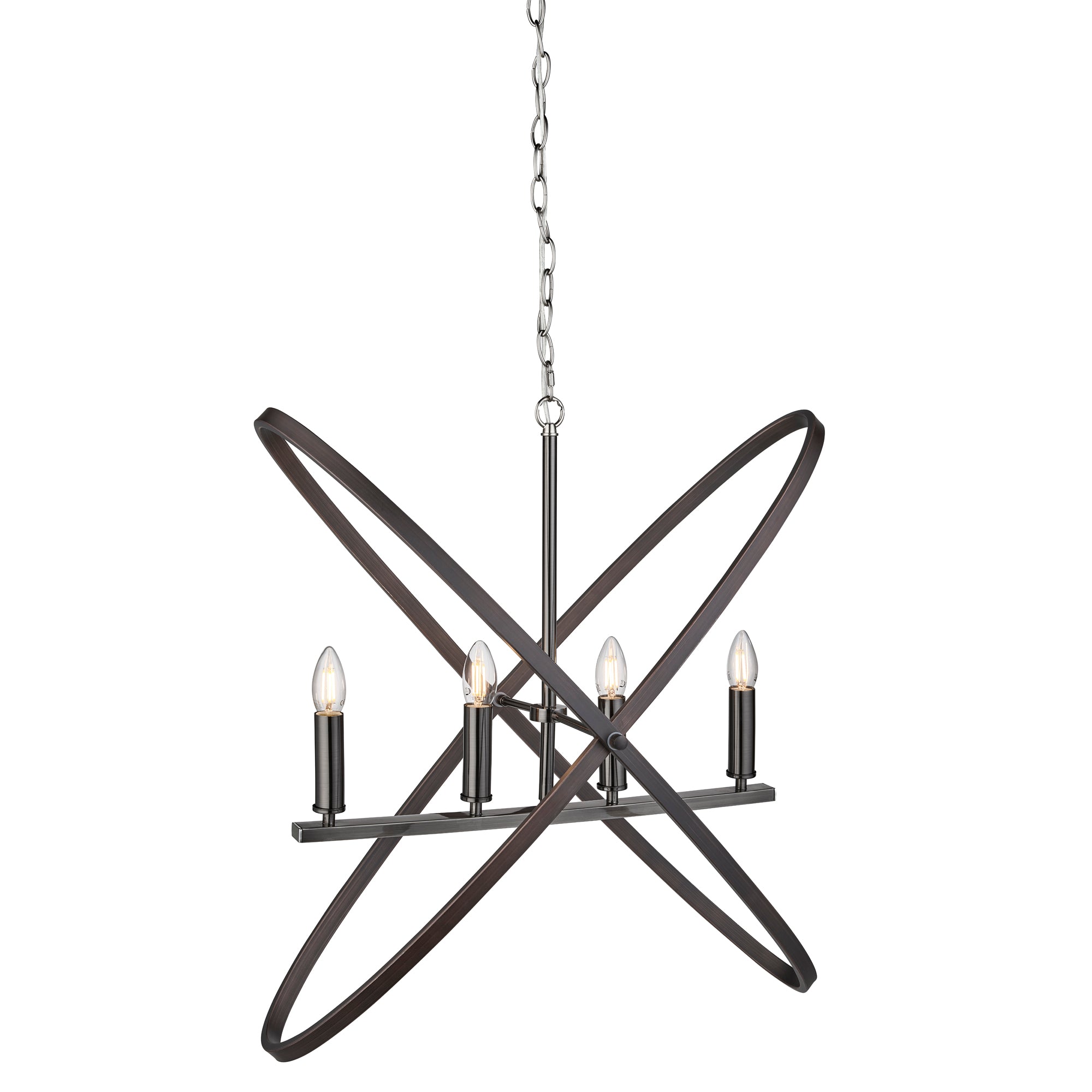 Hoopla Pendant - Pewter Metal Pewter Metal / 4