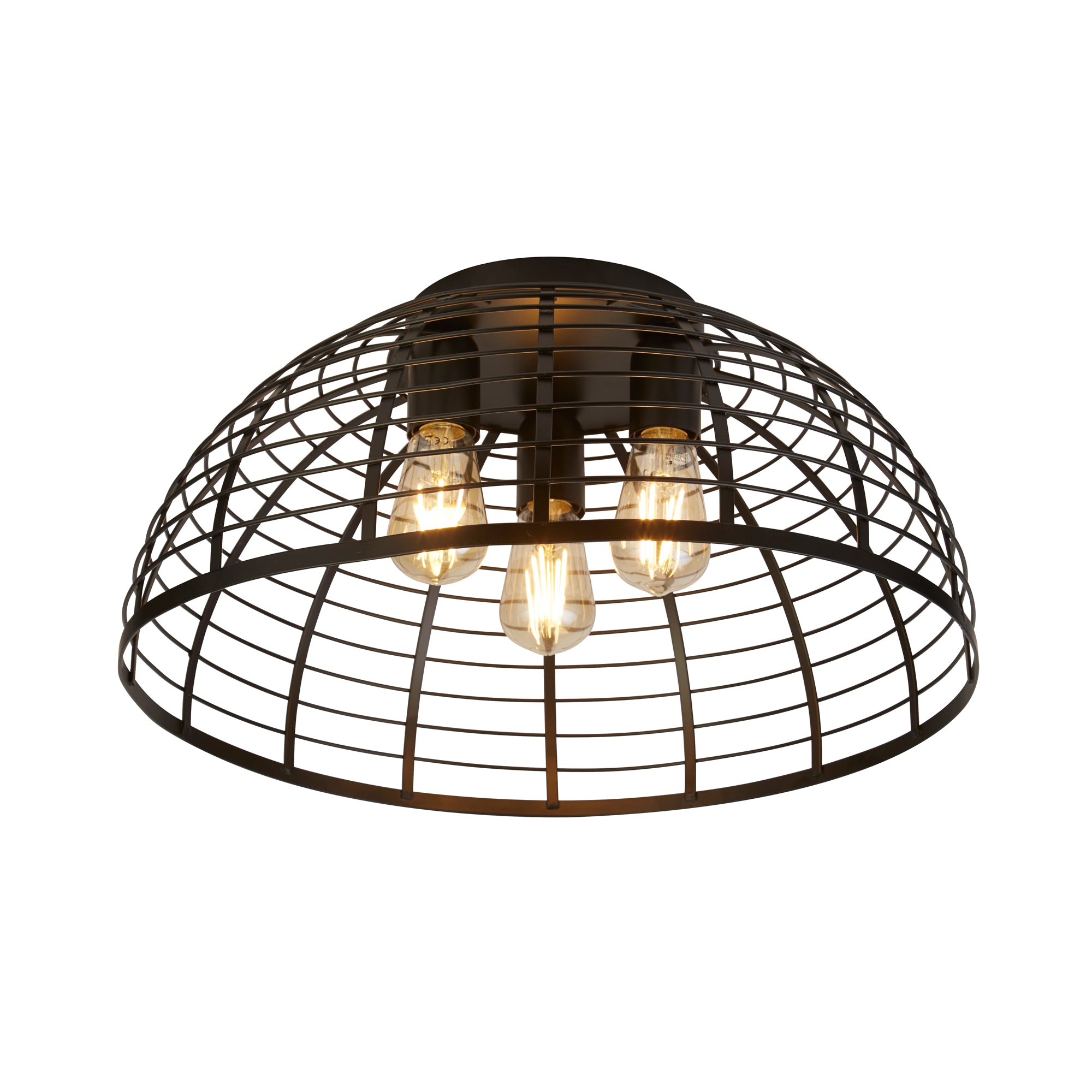 Vision Cage Flush - Matt Black Metal