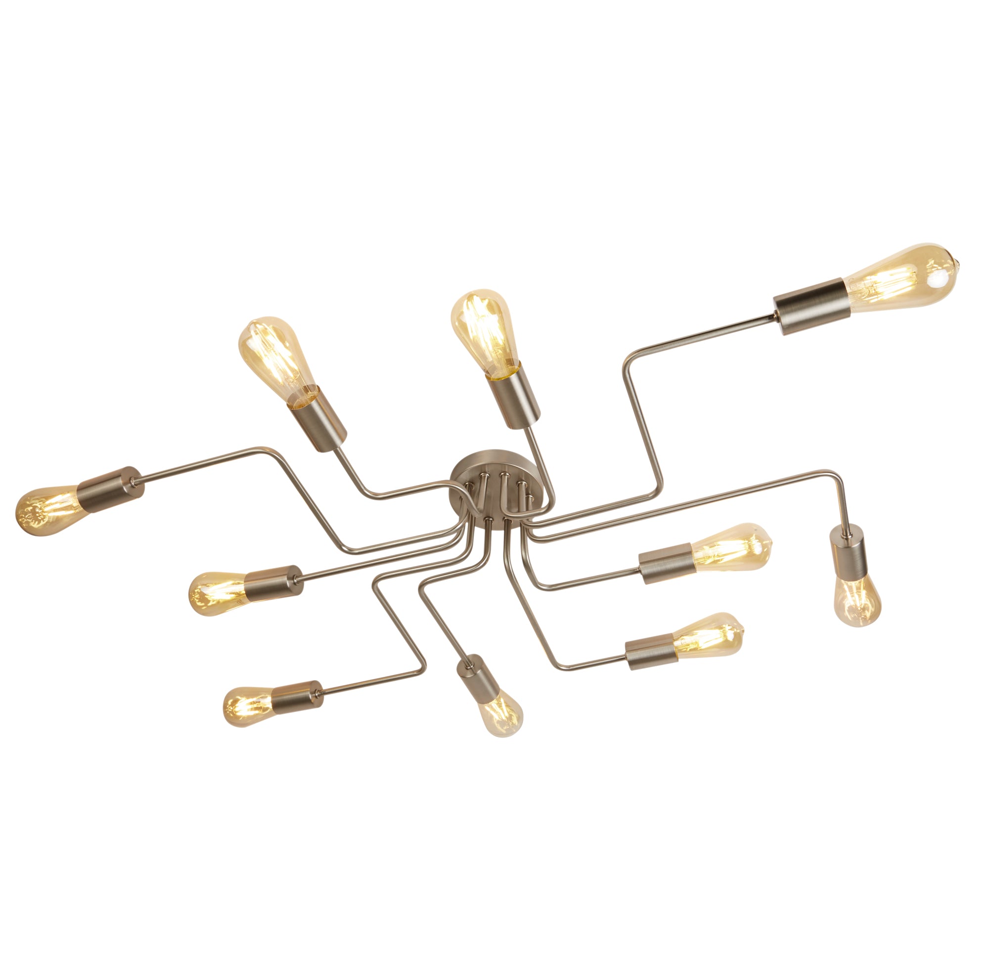 Circuit 10Lt Flush- Satin Silver Metal Satin Silver / 10