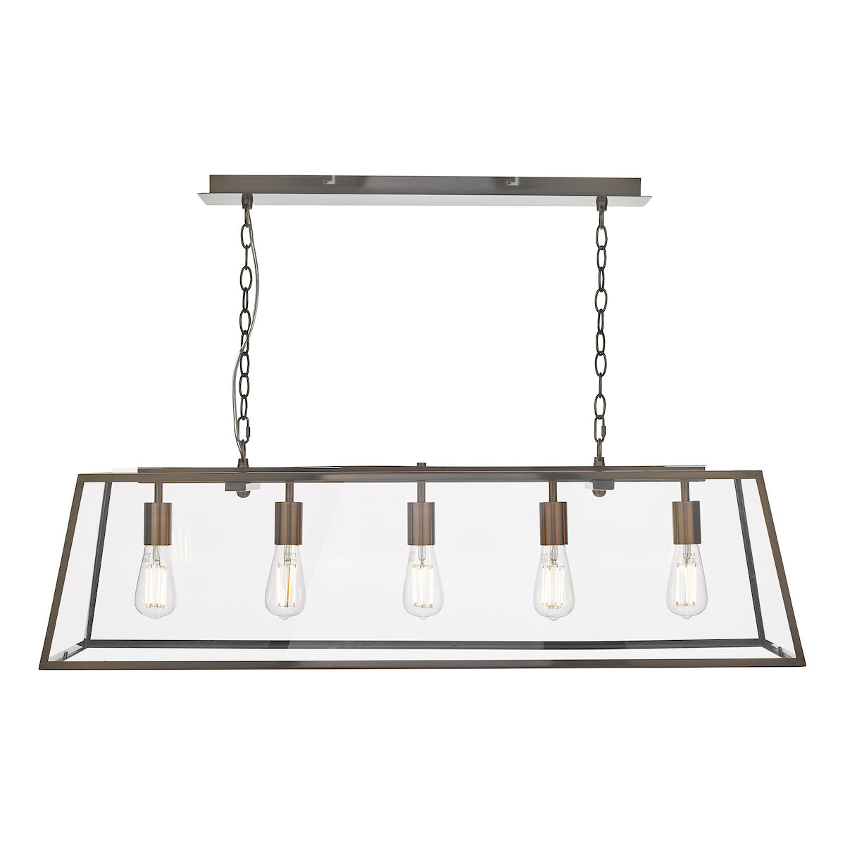 ACADEMY 5LT BAR PENDANT ANTIQUE COPPER