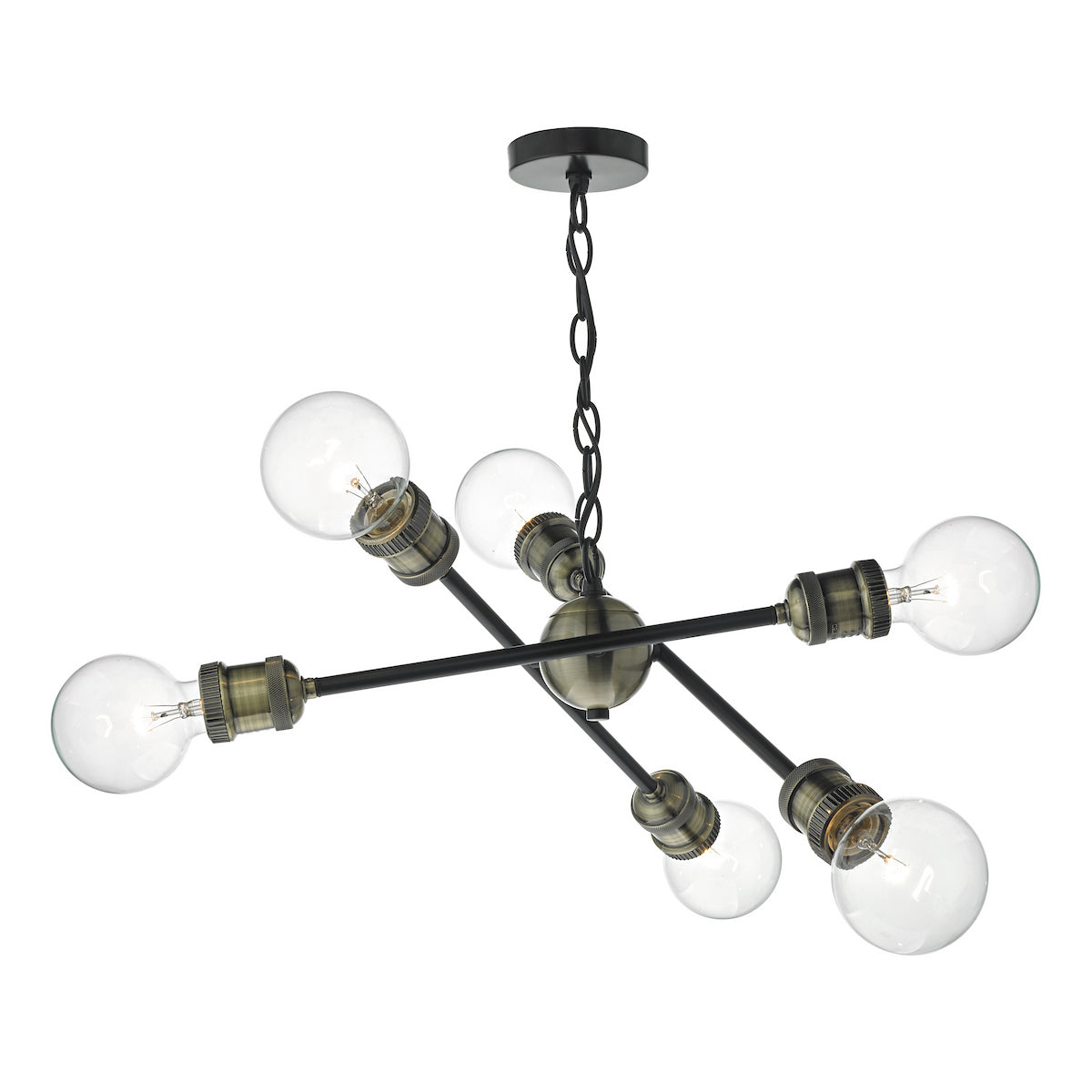 BRIGADE 6LT PENDANT BLACK/ANT BRA