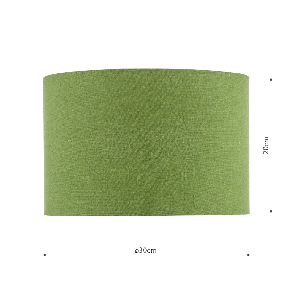 ETZEL GREEN COTTON MIX DRUM SHADE FOR ETZ4224
