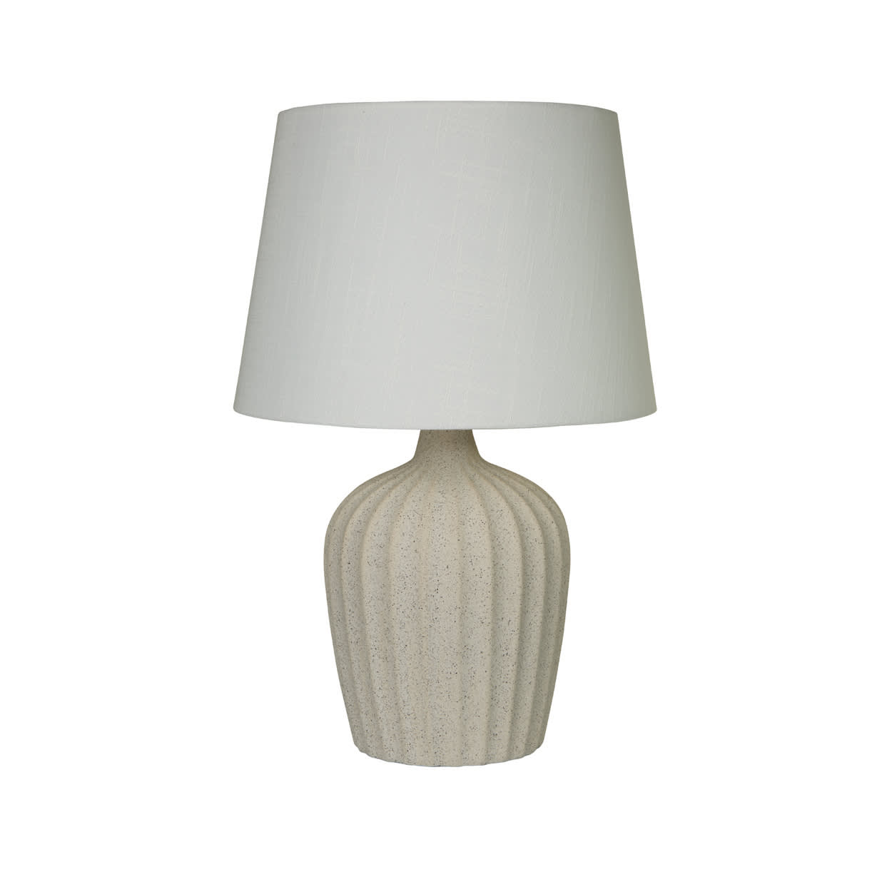 Padstow Table Lamp - Ceramic with Fabric Shade