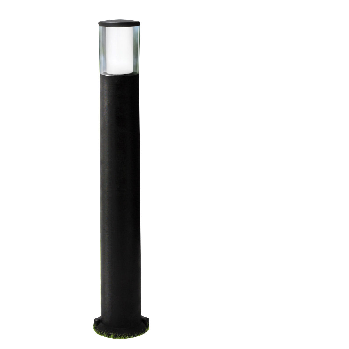 CARLO 800 BOLLARD 3.5W BLACK