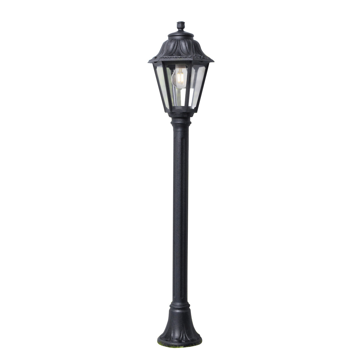 Louvre Outdoor Wall Light - Steel Metal & Polycarbonate