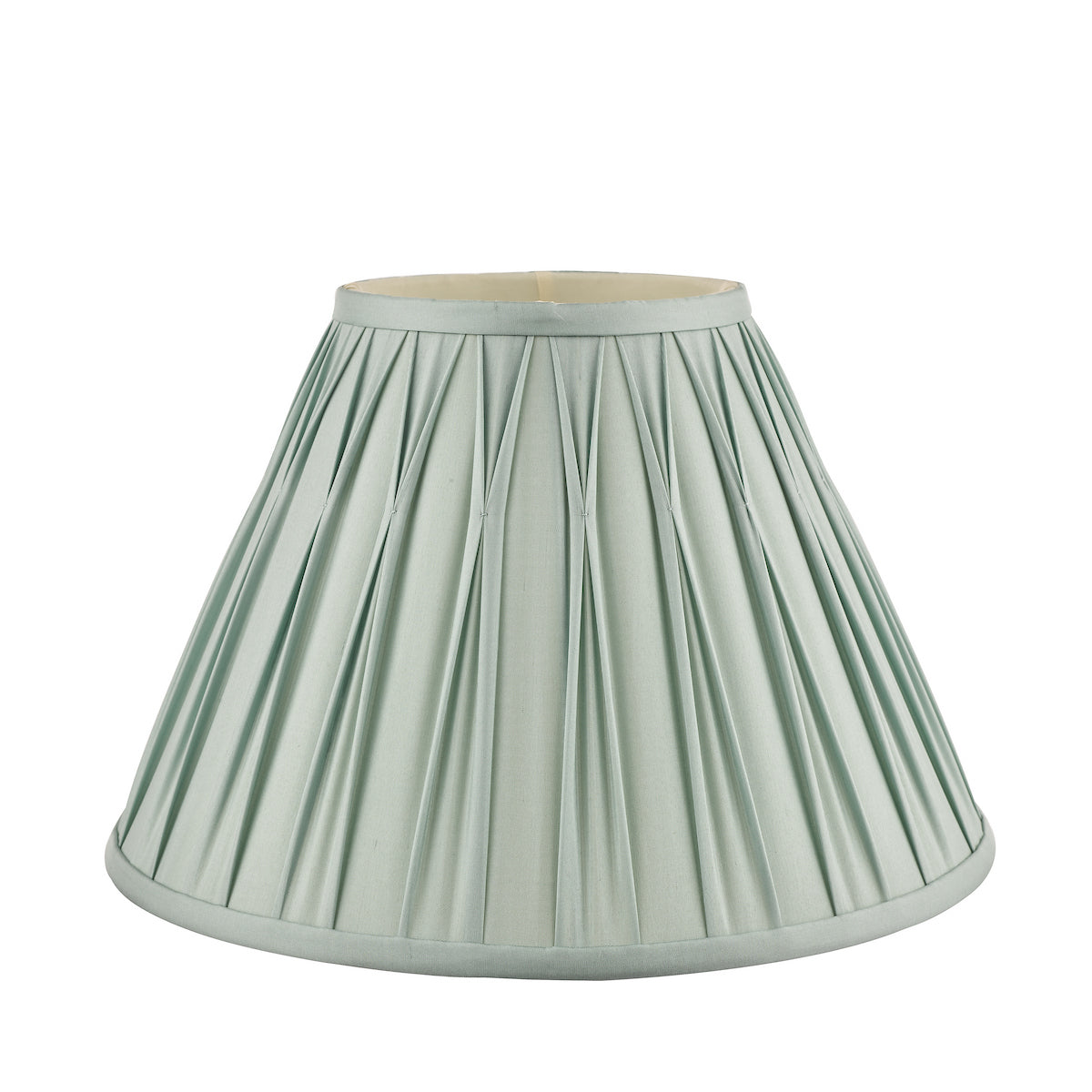 Laura Ashley Fenn Silk Empire Drum Shade Duck Egg 25cm/10 inch