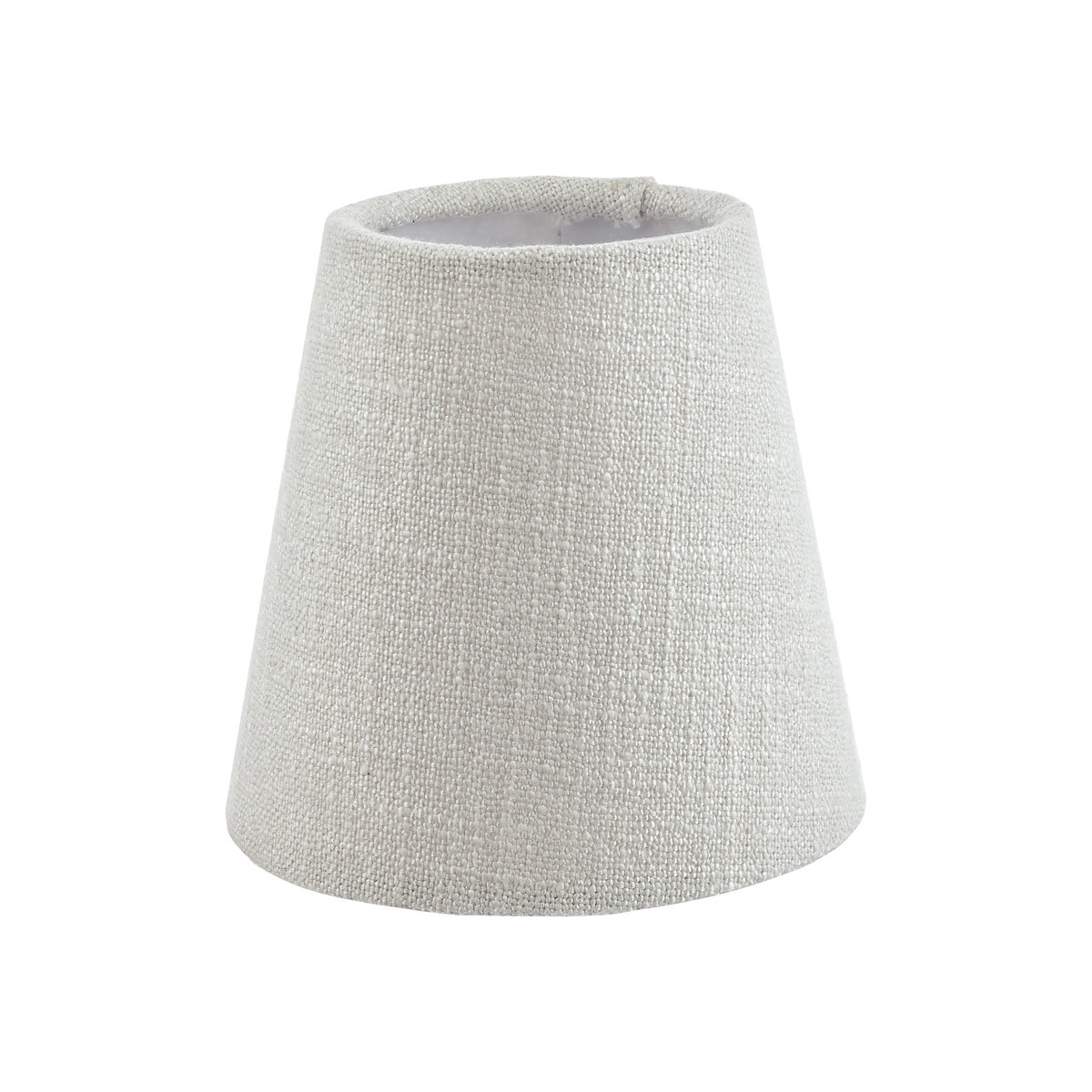 Laura Ashley Bacall Linen Empire Drum Shade Silver 12.5cm/5 inch