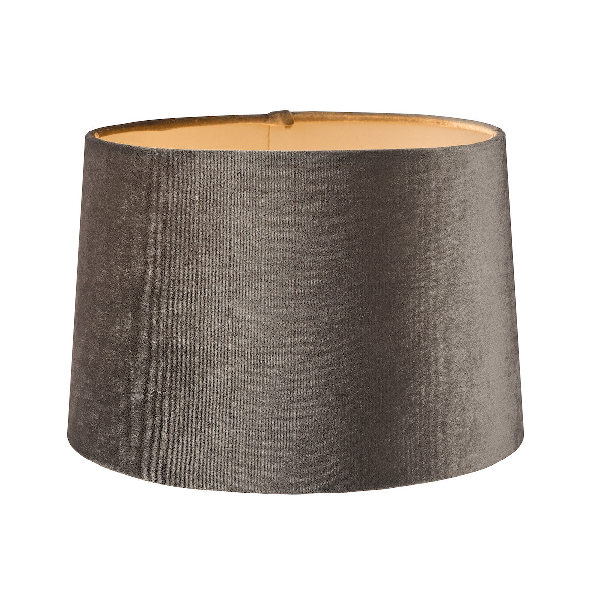 Laura Ashley Velvet Empire Drum Shade Grey 35cm/14 inch