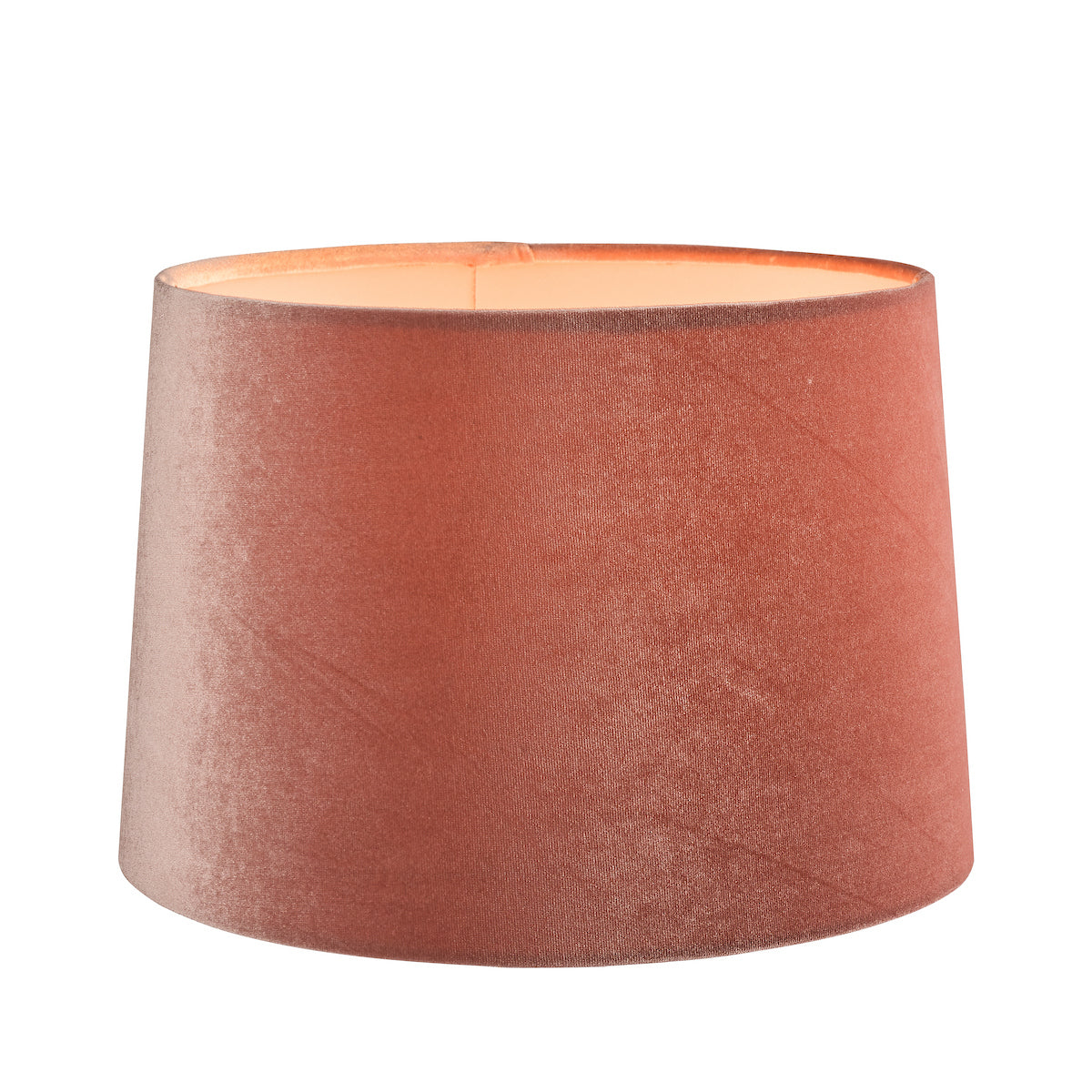 Laura Ashley Velvet Empire Drum Shade Blush Pink 30cm/12 inch