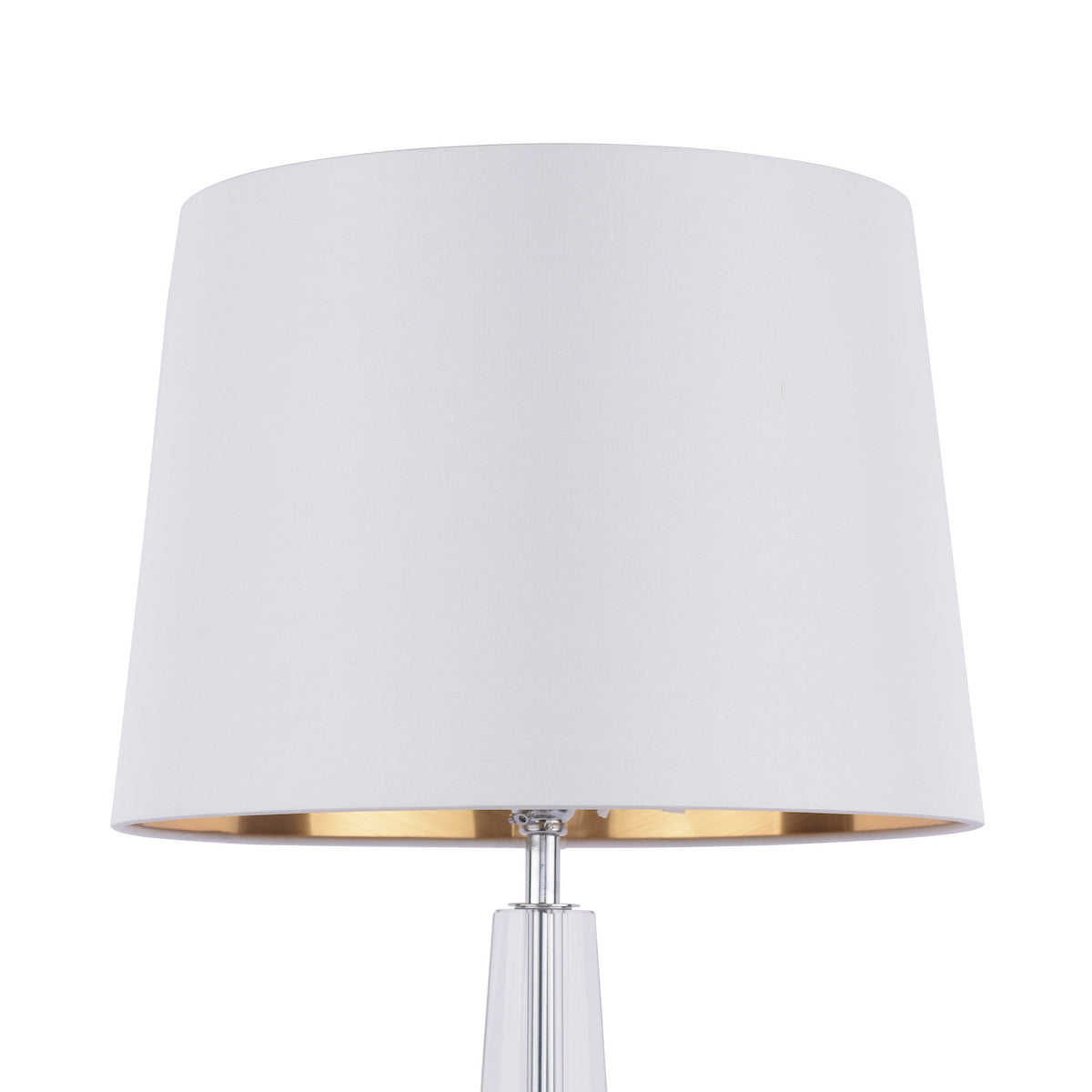 Laura Ashley Emyr Cream Silk Tapered Drum Shade 30.5cm/12 Inch