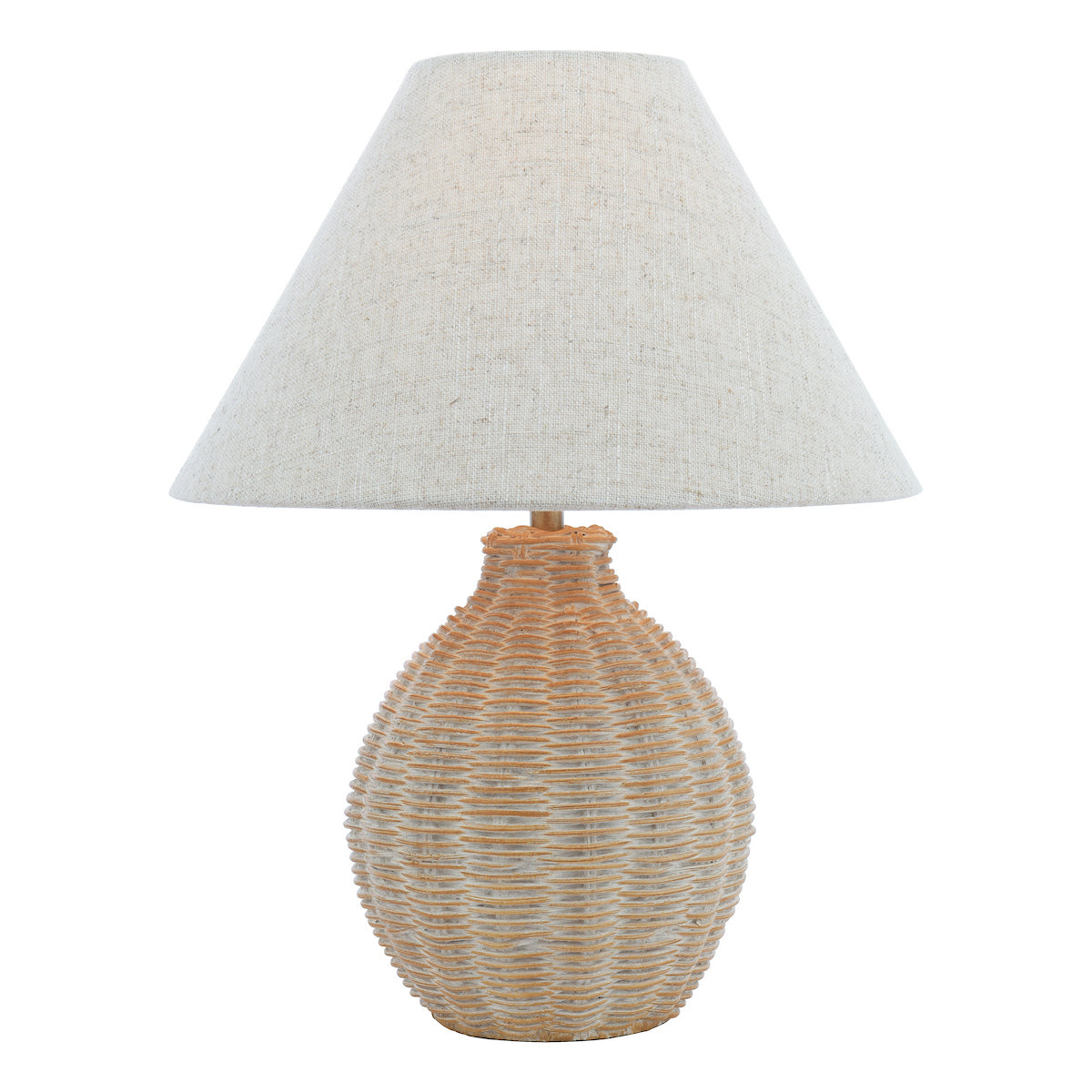 Laura Ashley Fernhill Table Lamp Matt Cream With Shade