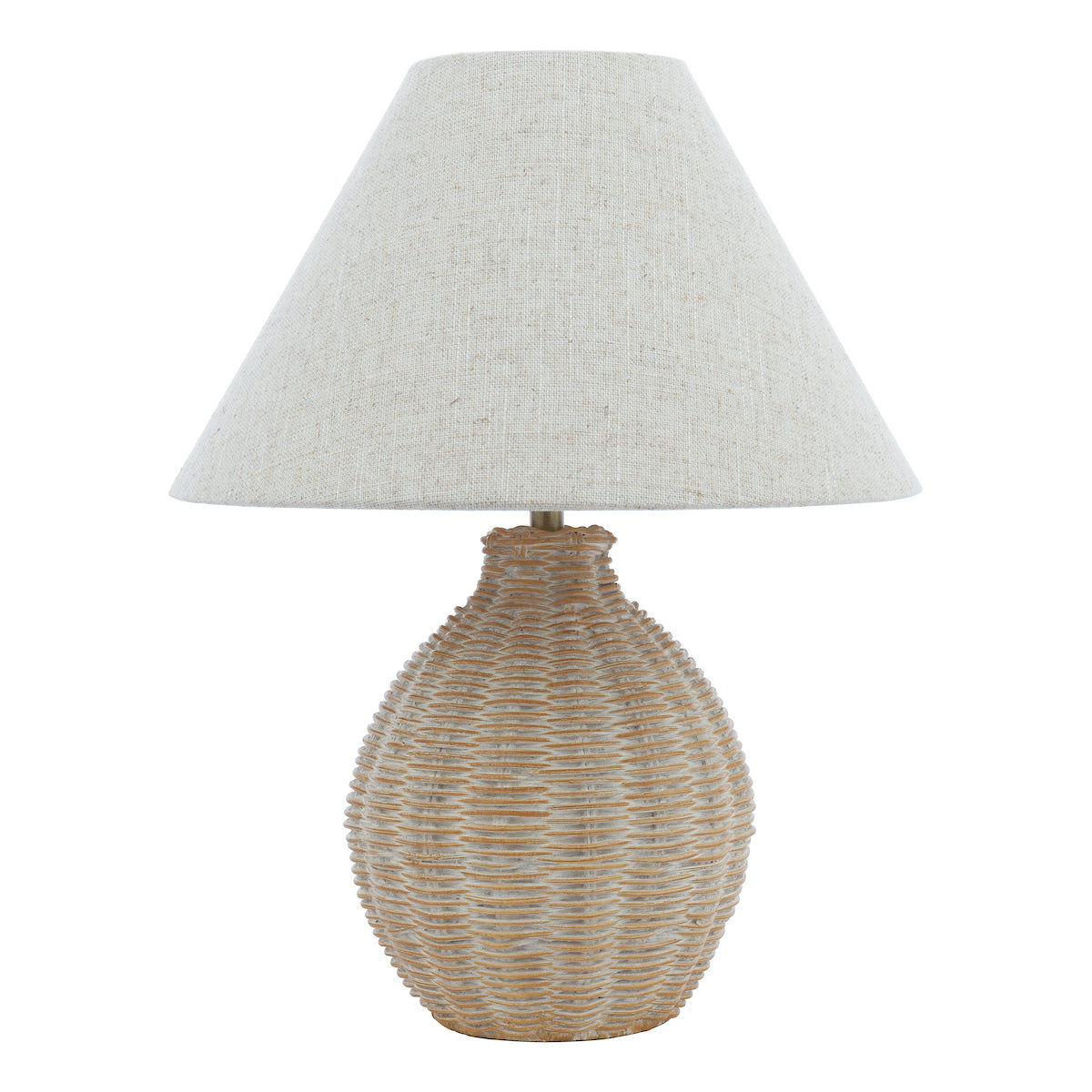 Laura Ashley Fernhill Table Lamp Matt Cream With Shade