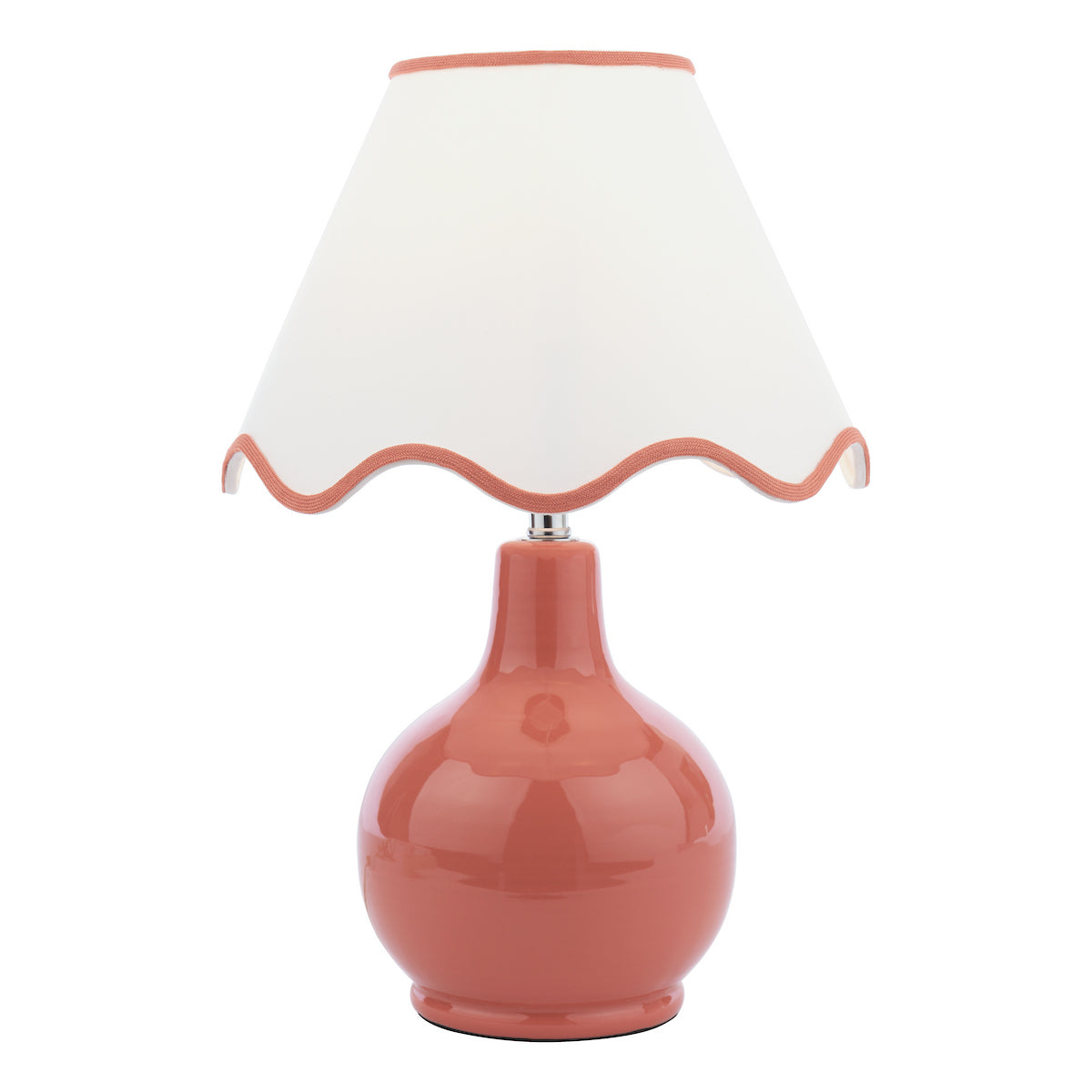 Laura Ashley Bramhope Table Lamp Terracotta With Shade