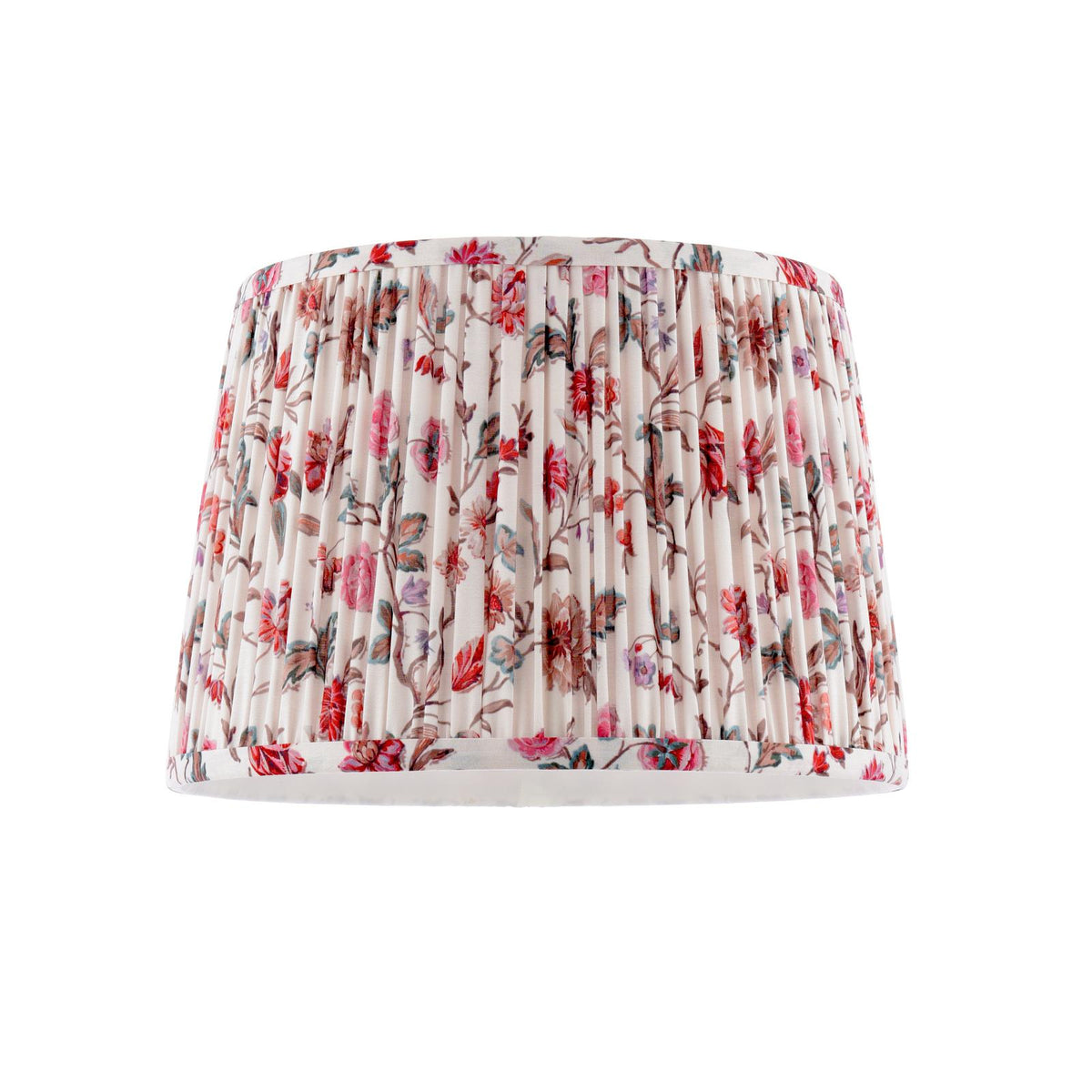 Laura Ashley Lingmell Trail Cream Cotton Tapered Drum Shade 30cm/12 inch