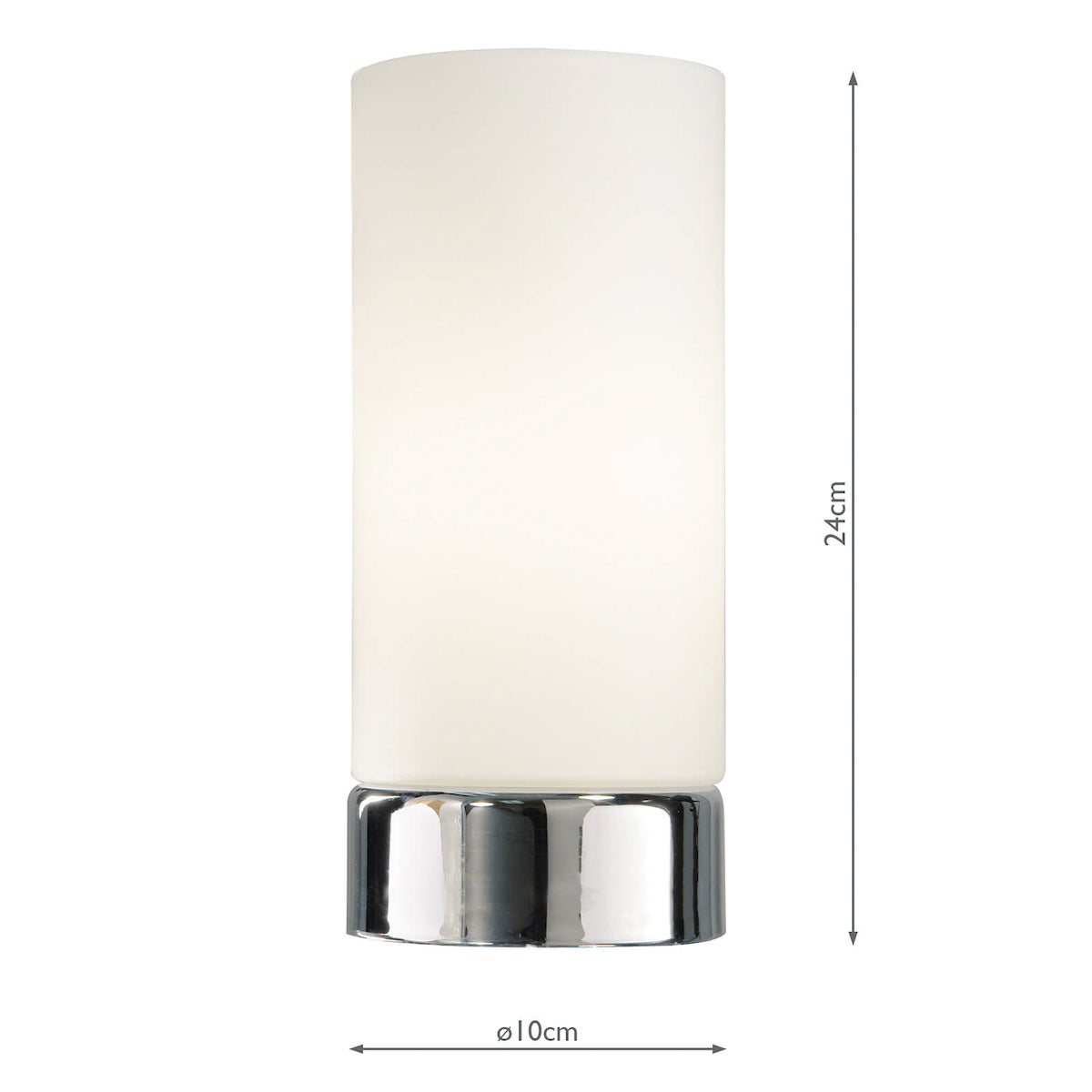 OWEN SOLD AS 4PK ROUND GLASS TOUCH LAMP