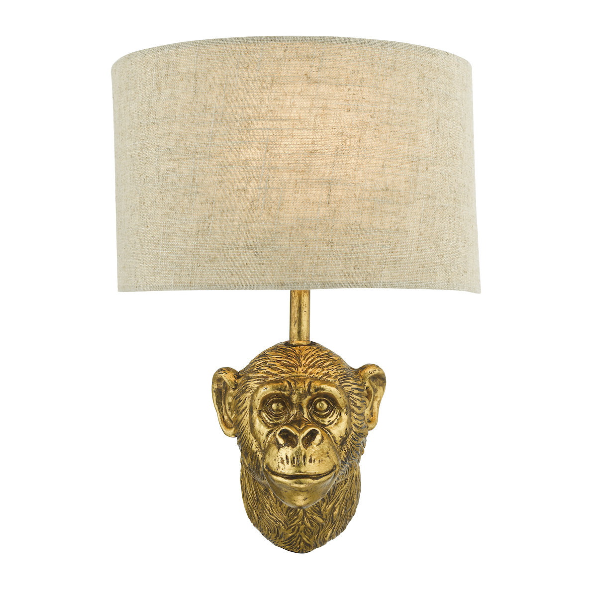 RAUL 1LT W/LT MONKEY GOLD CW SHADE